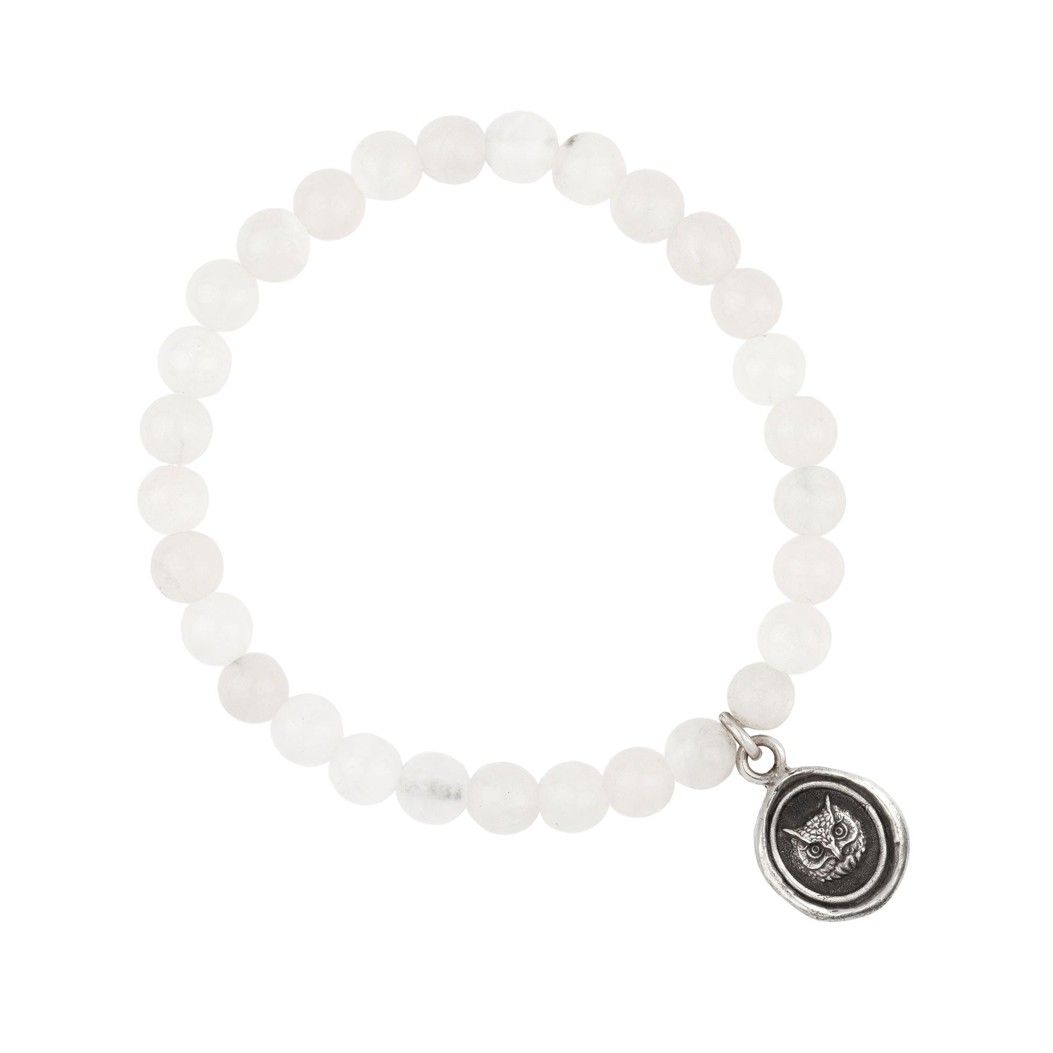 Pyrrha Witty Appreciation Talisman Stretch Stone Bracelet