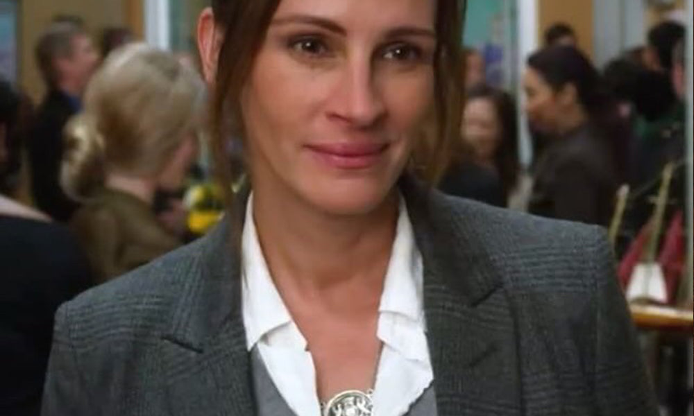 Julia Roberts wears a meaningful Pyrrha necklace in her new film Wonder