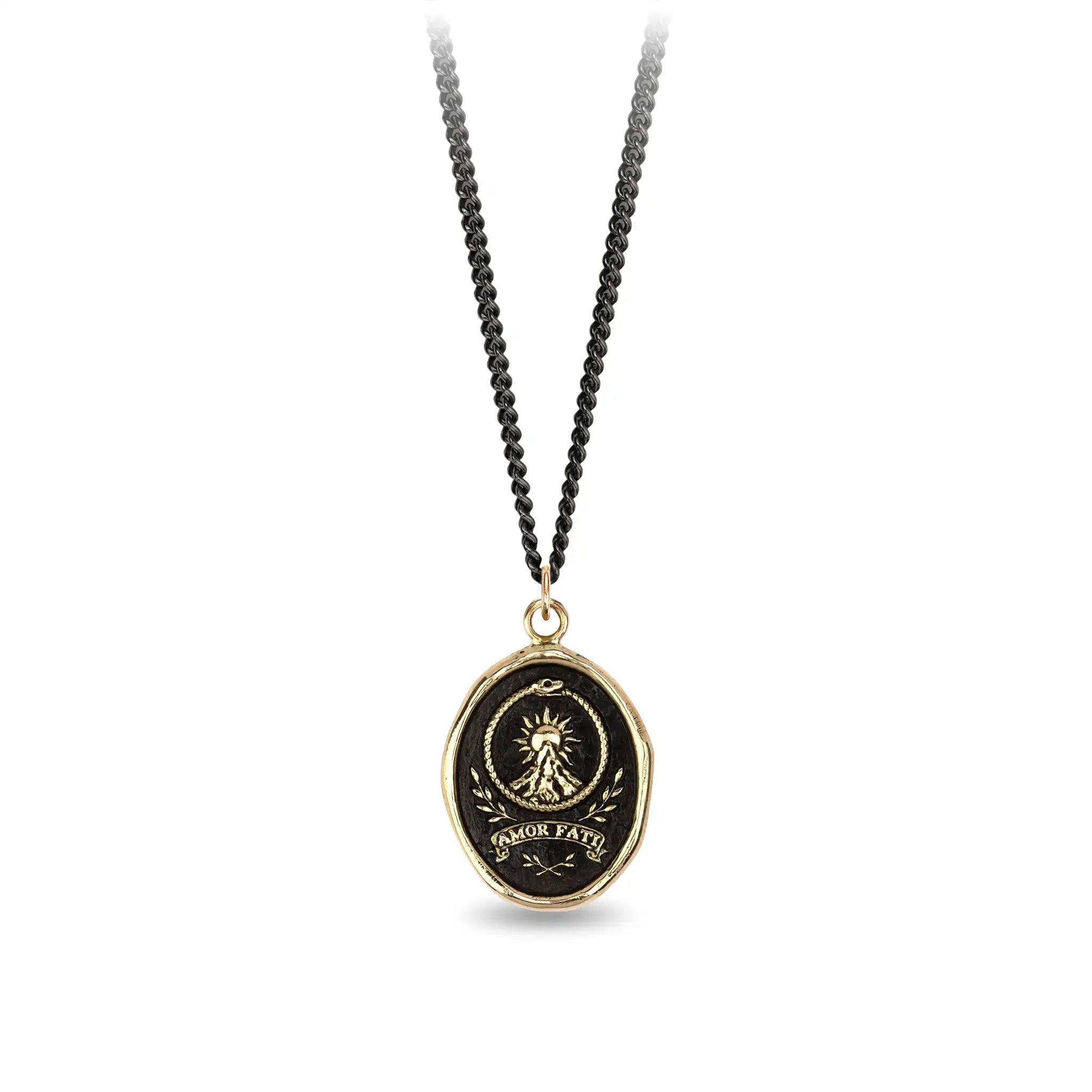 Amor Fati 14K Gold Talisman