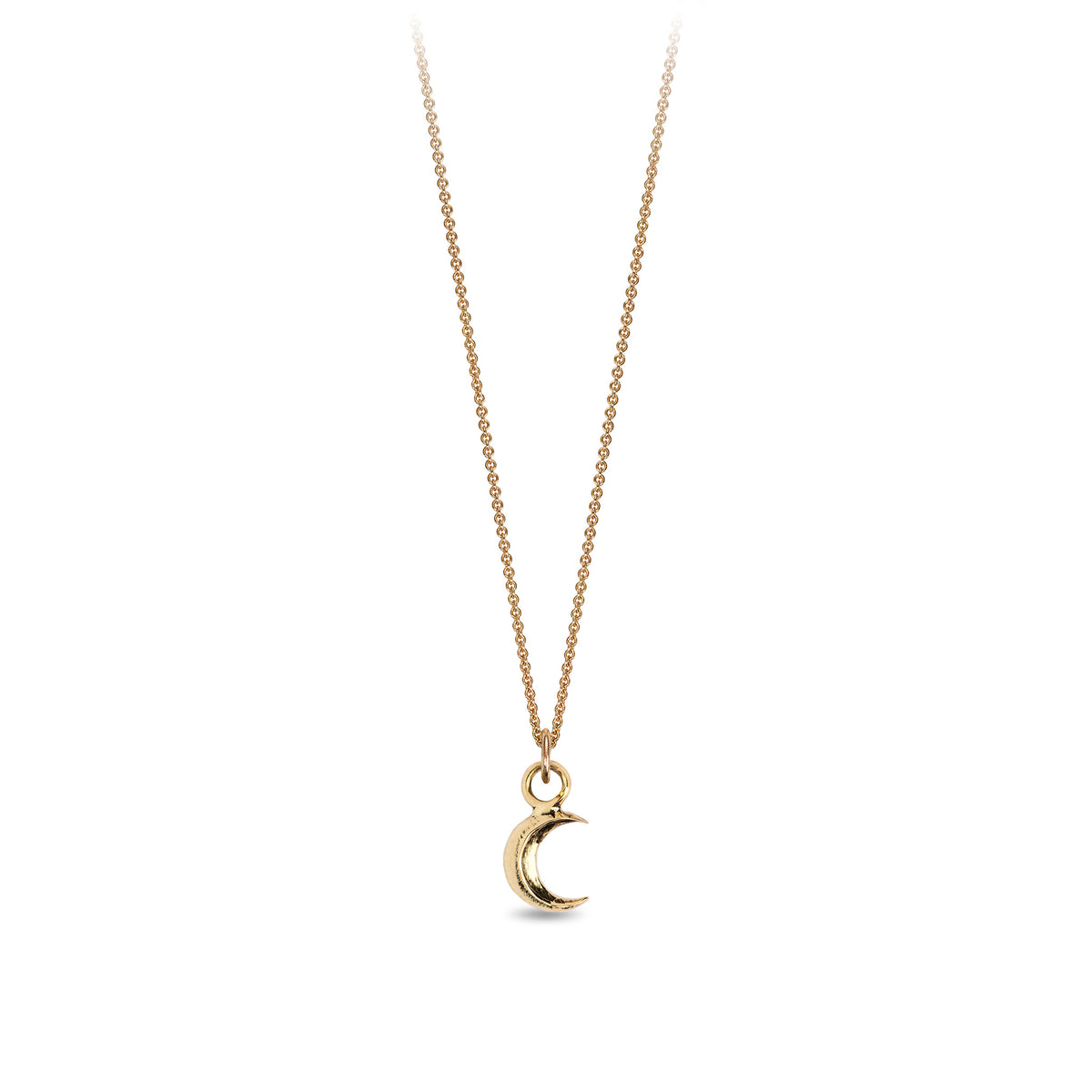 Moon Charm Crescent Moon Necklace Meaning Blue Half Moon Charm