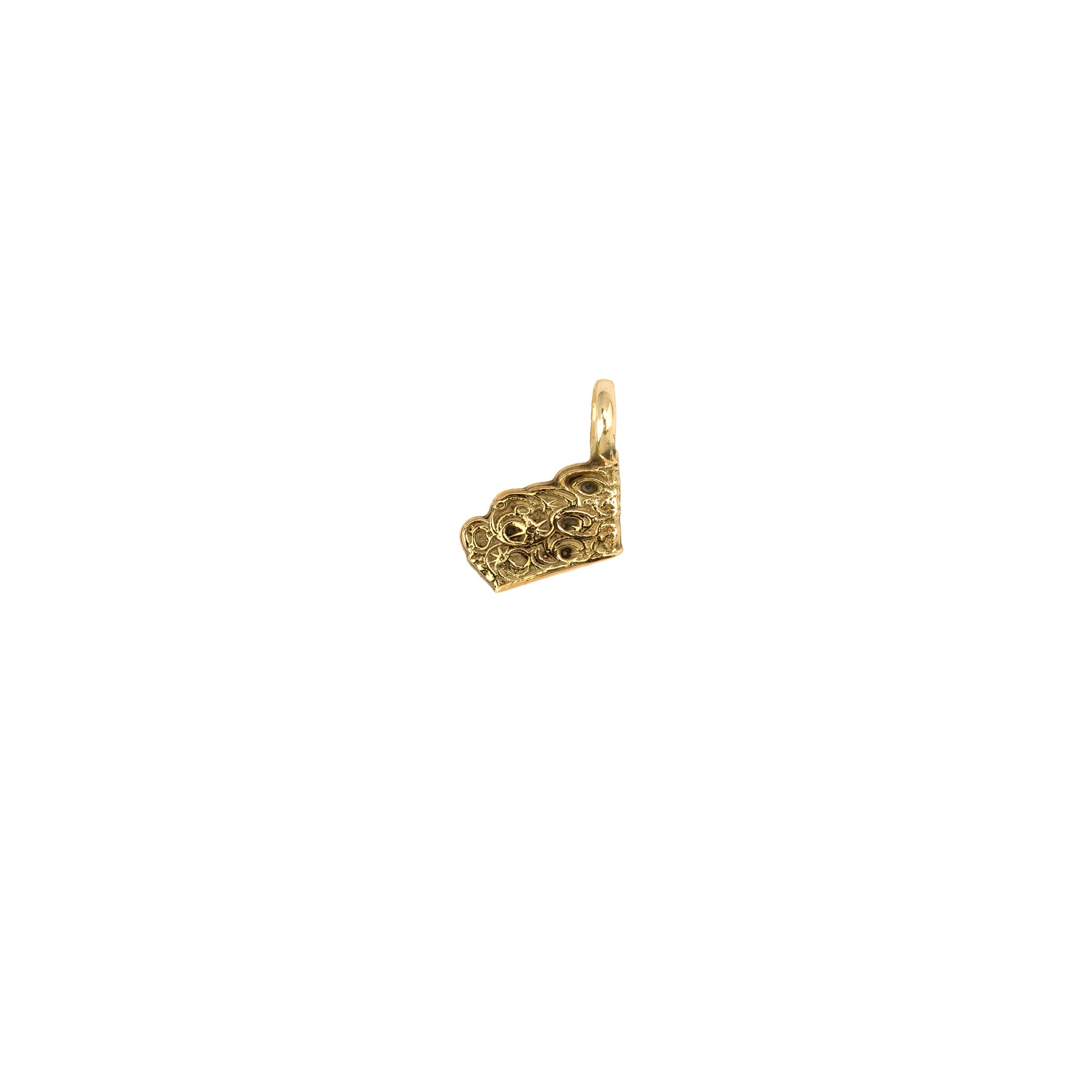 Crown 14K Gold Charm