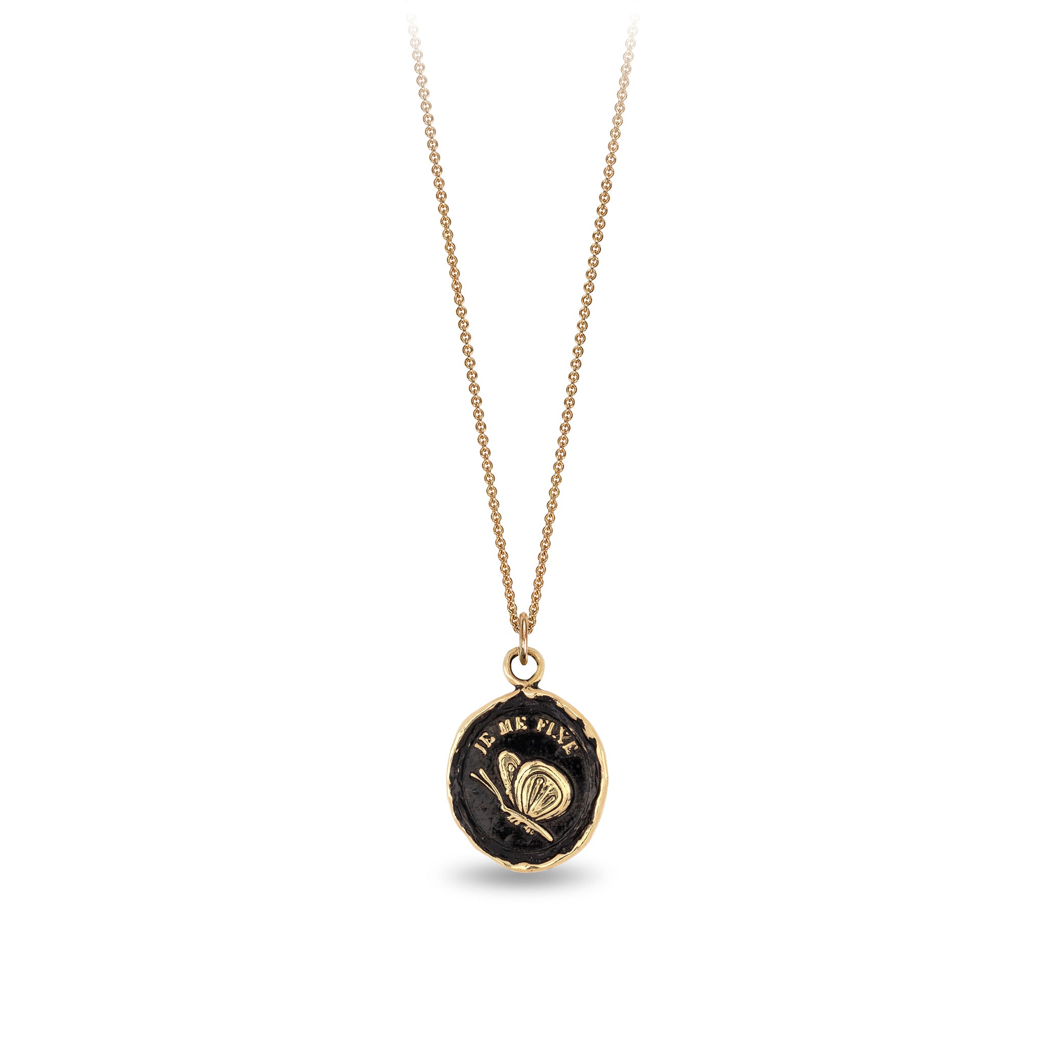 Determination 14K Gold Talisman