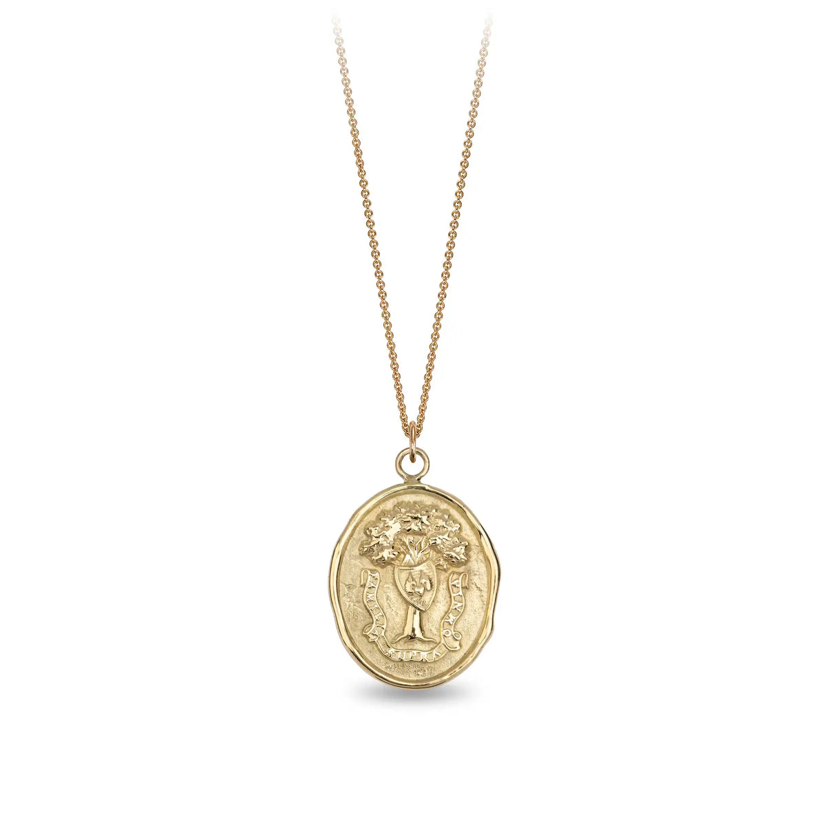 Family Above All 14K Gold Talisman - Unveiled
