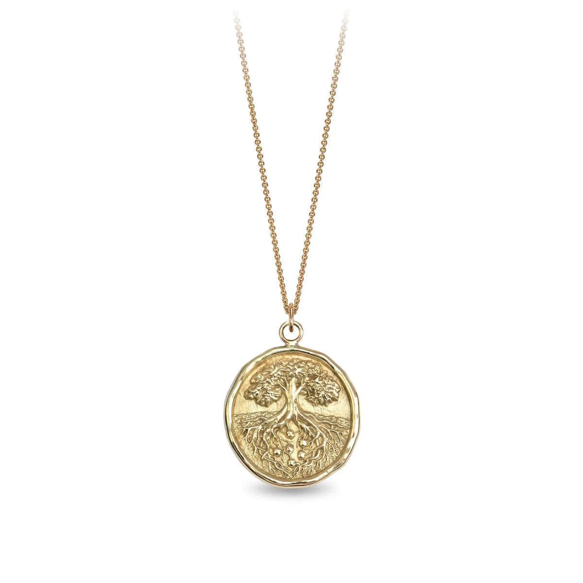 Family Roots 14K Gold Talisman - Unveiled