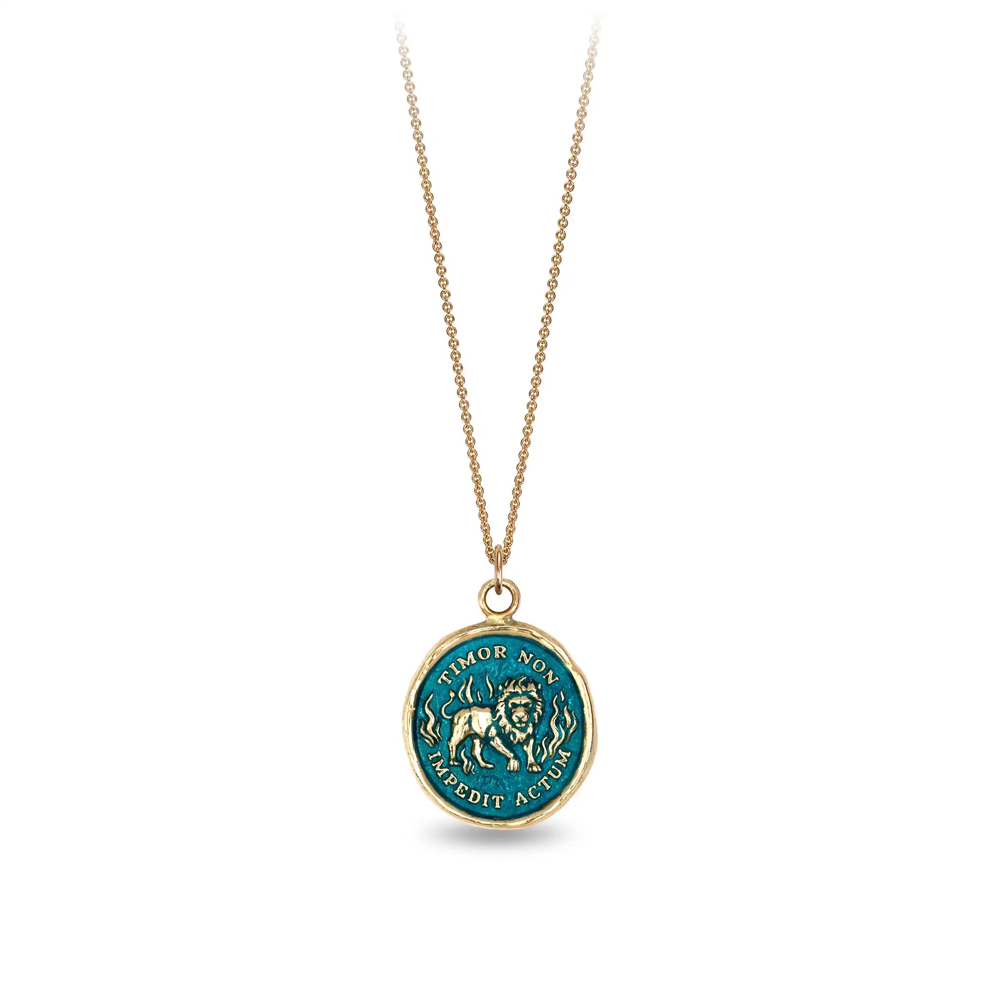 Feel the Fear 14K Gold Talisman - True Colors