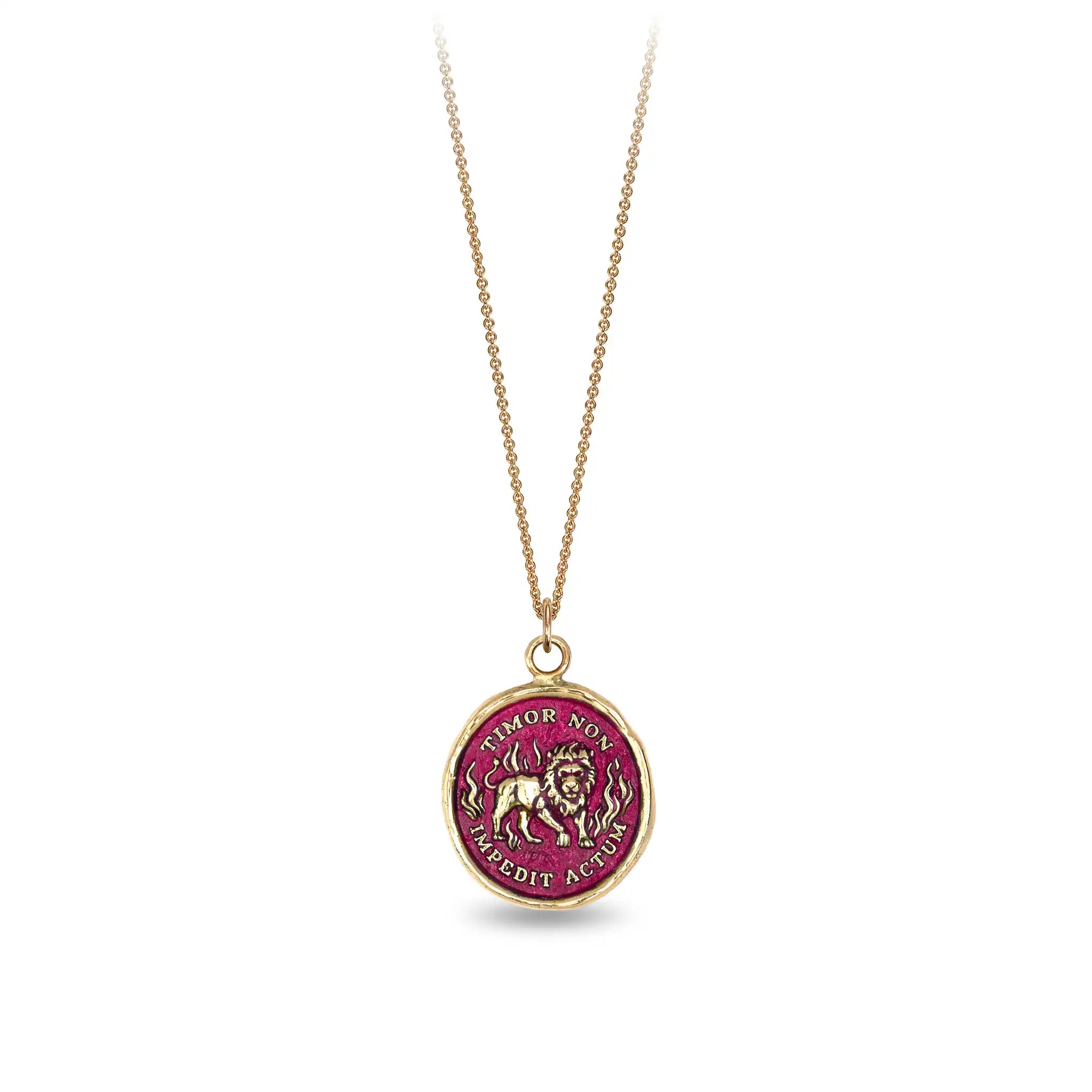 Feel the Fear 14K Gold Talisman - True Colors