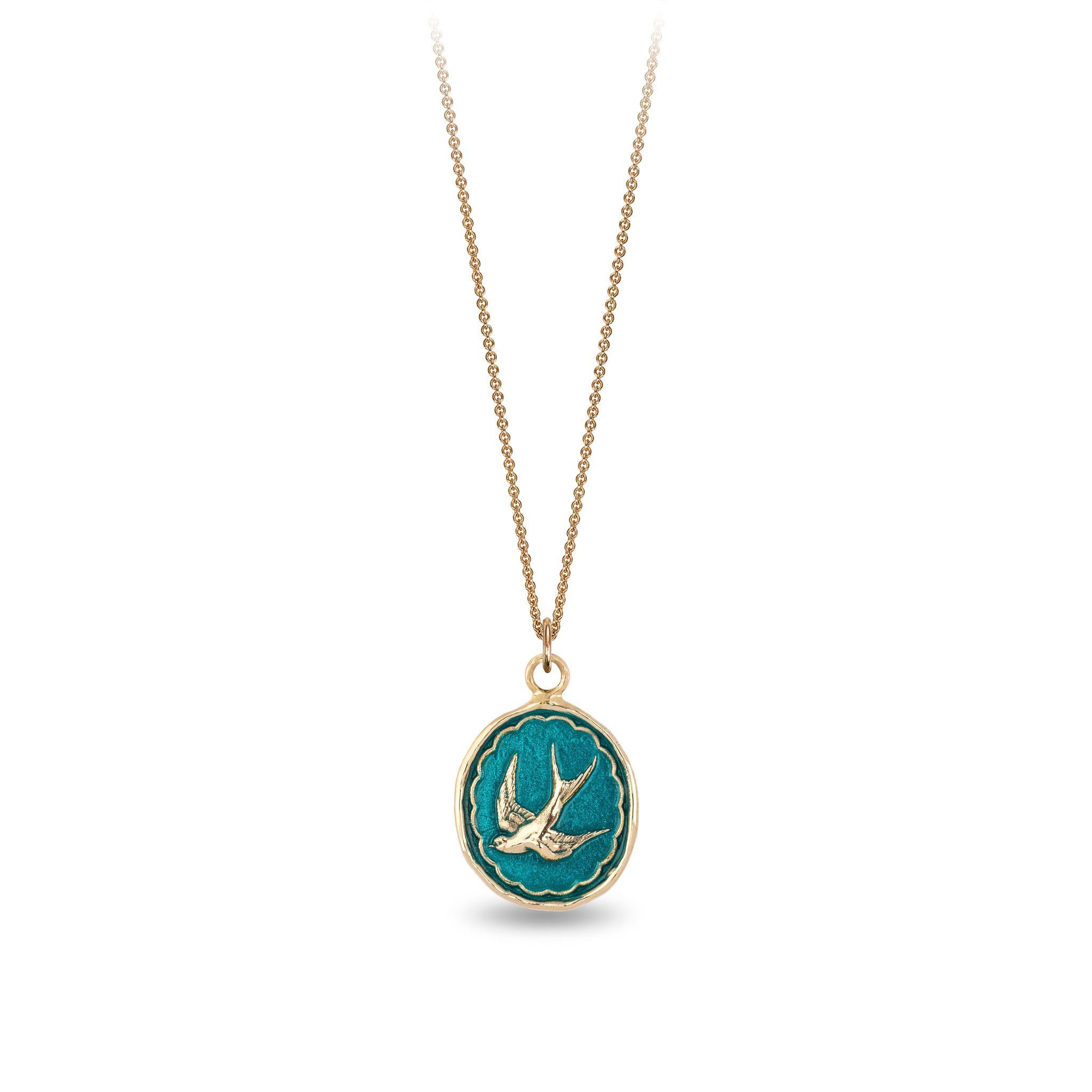 Free Spirited 14K Gold Talisman - True Colors