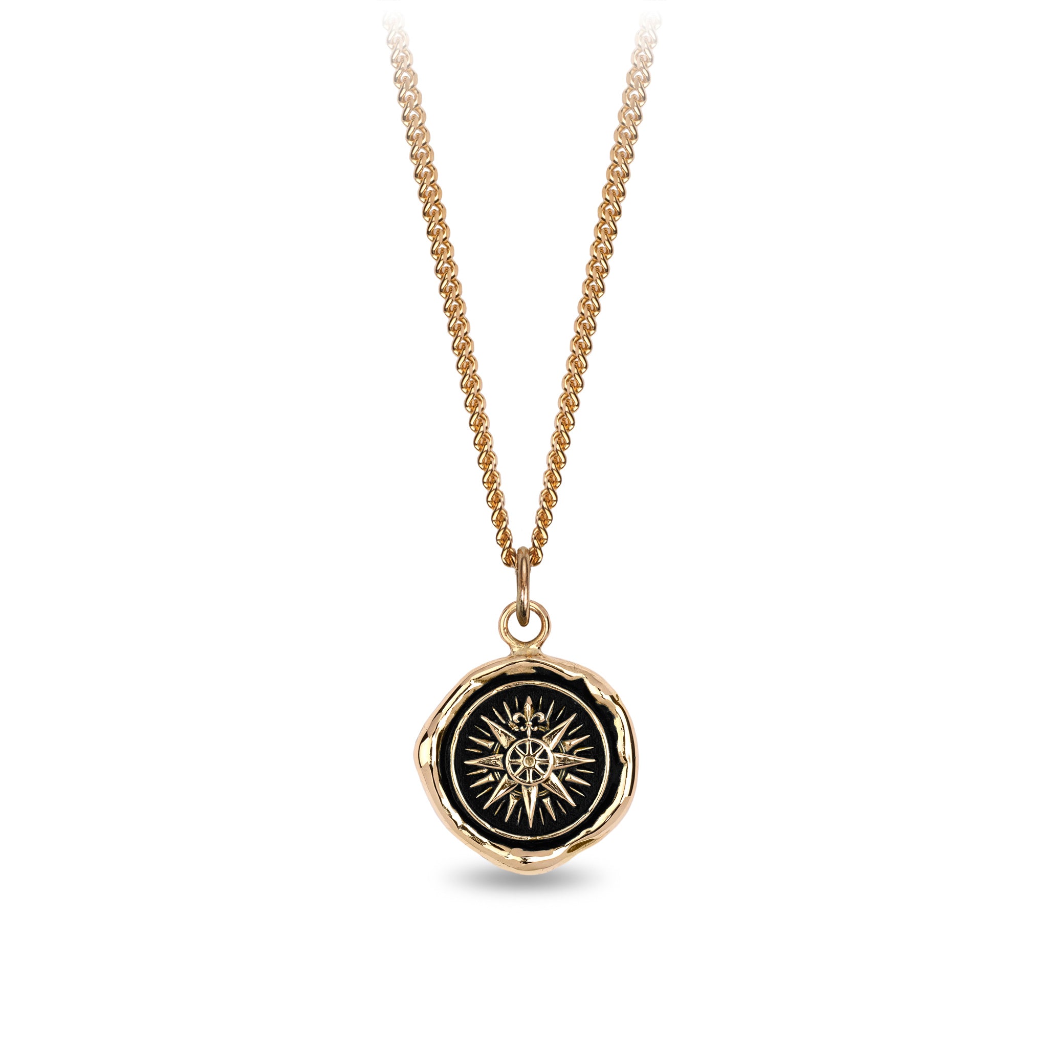 Direction 14K Gold Signature Talisman