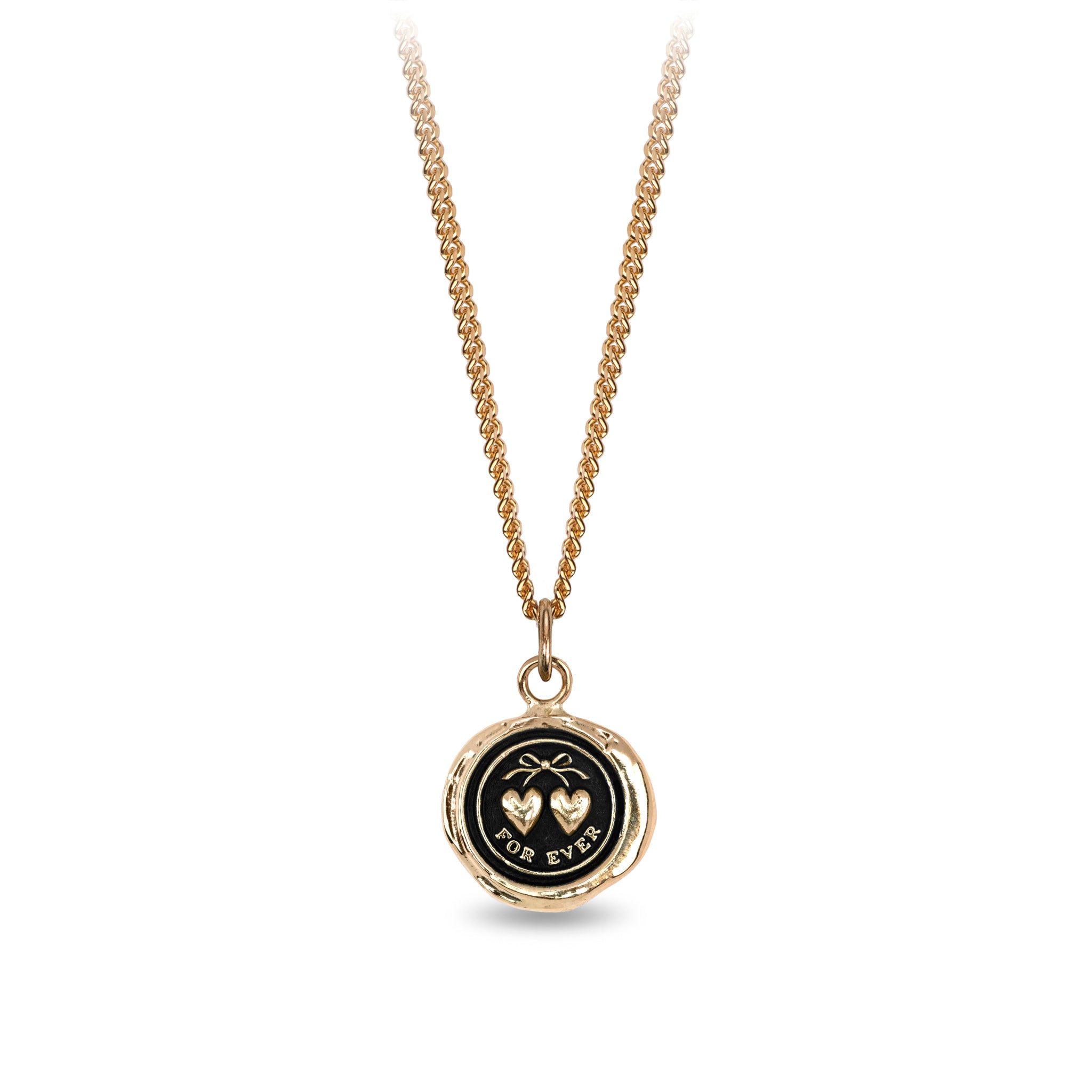 Hearts 14K Gold Signature Talisman