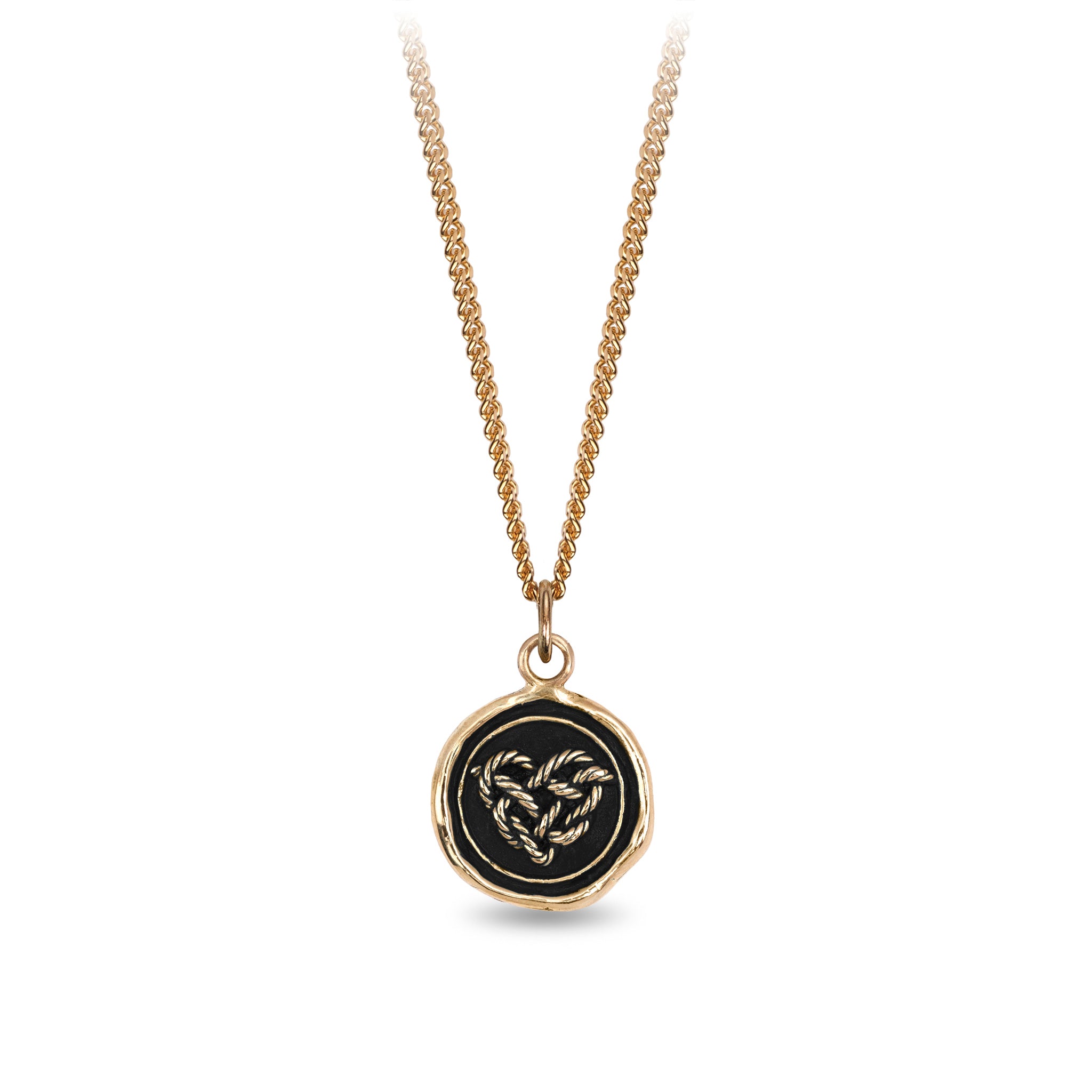 Love Knot 14K Gold Signature Talisman