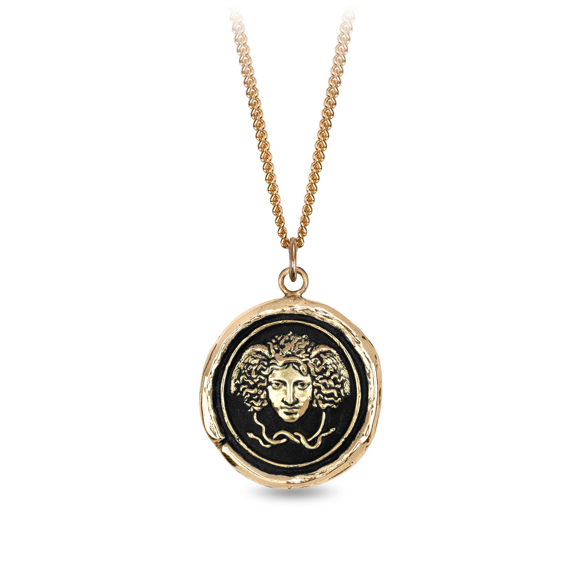 Medusa 14K Gold Signature Talisman