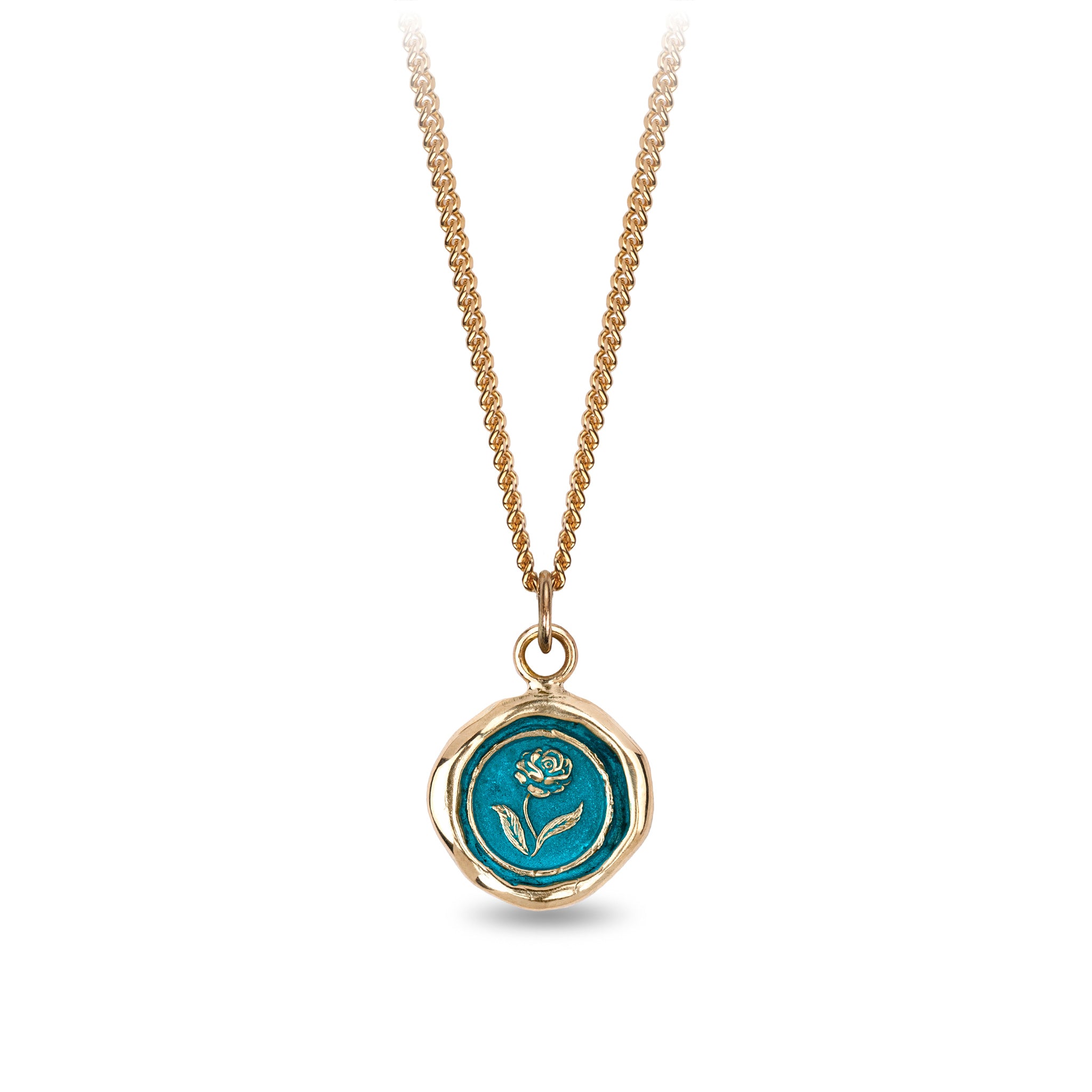 Rose 14K Gold Signature Talisman - True Colors