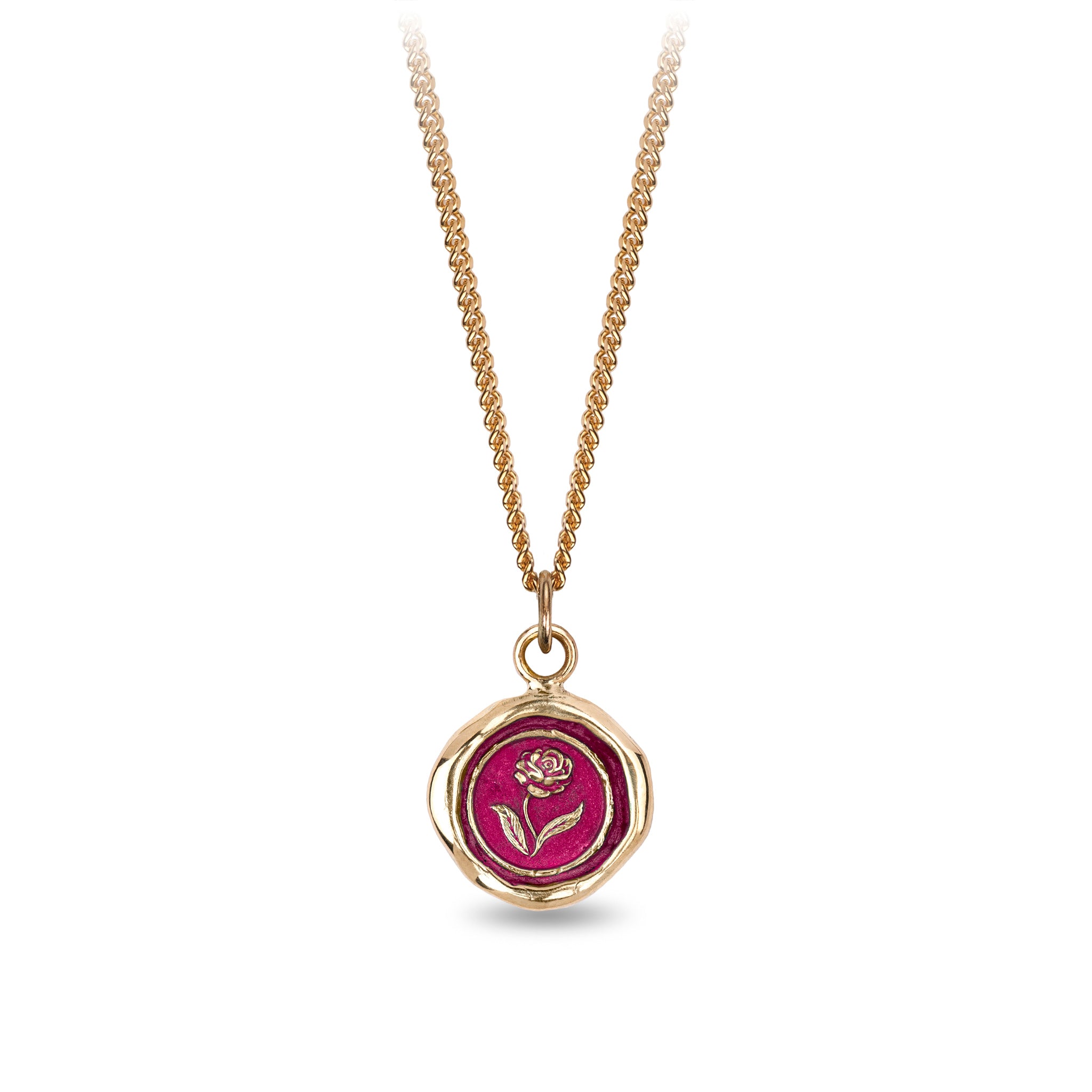 Rose 14K Gold Signature Talisman - True Colors