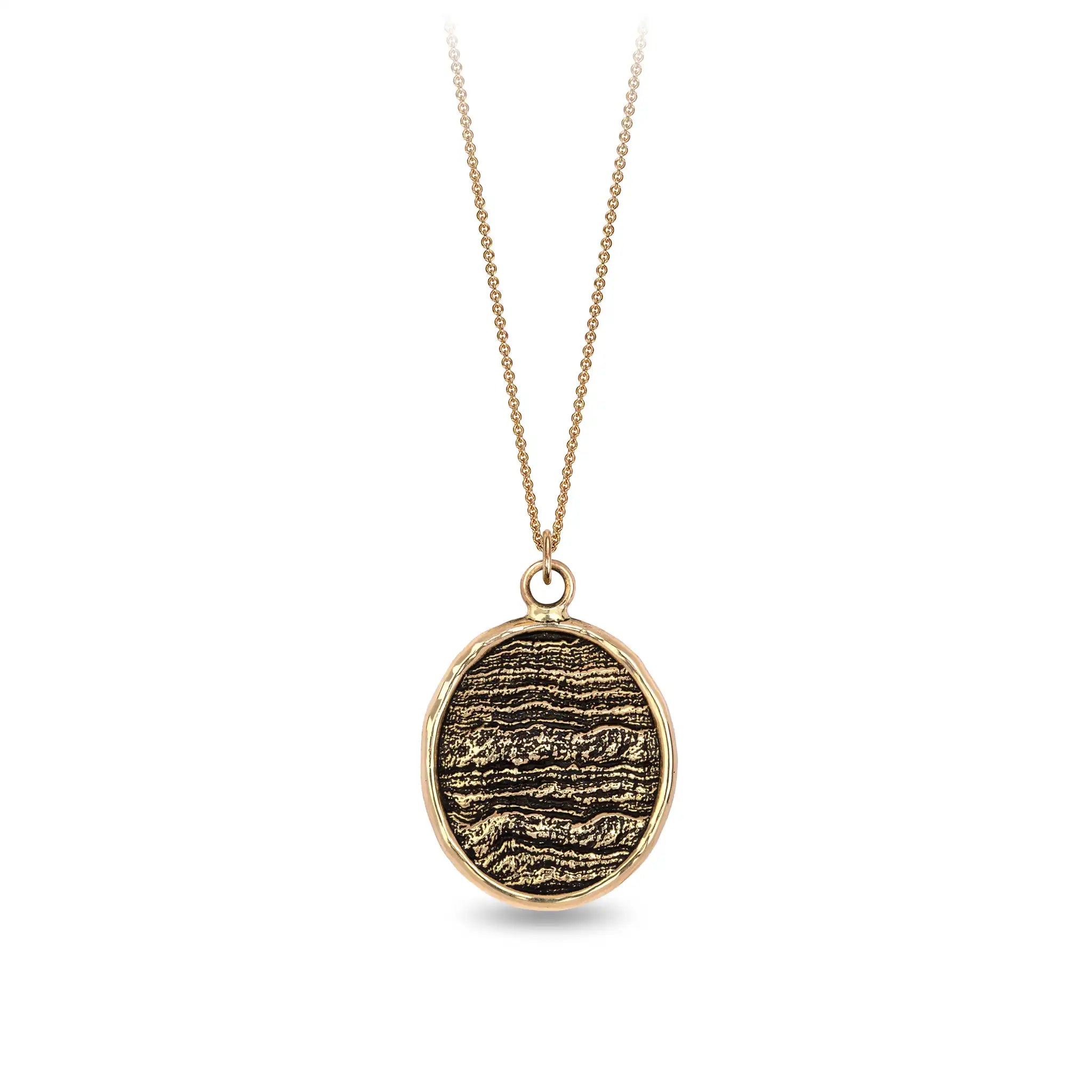 Grounded 14K Gold Talisman