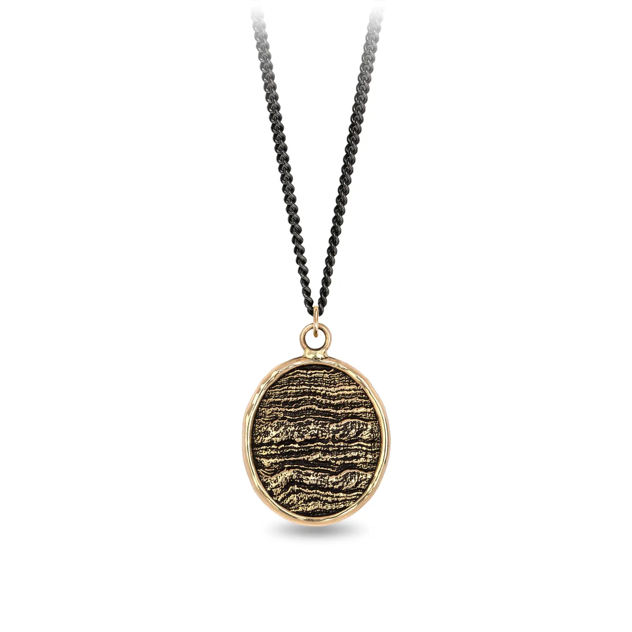 Grounded 14K Gold Talisman