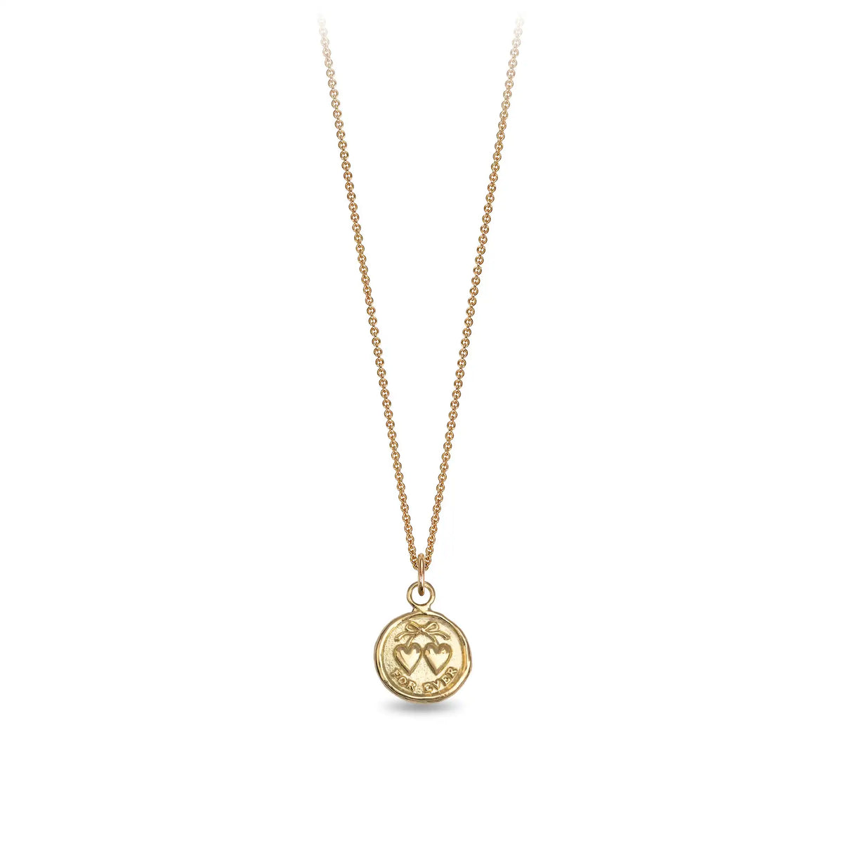 Hearts 14K Gold Talisman - Unveiled