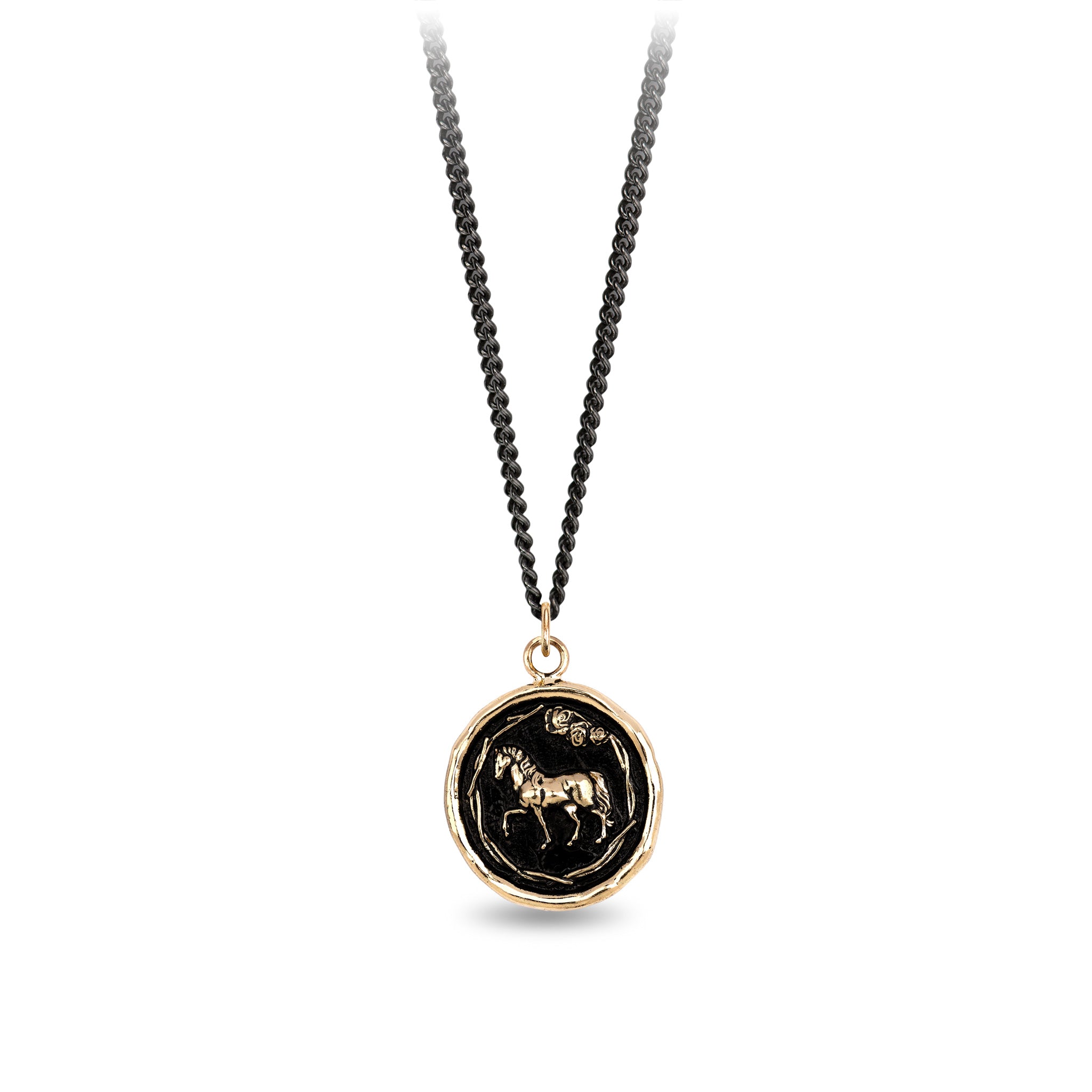 Horse 14K Gold Talisman