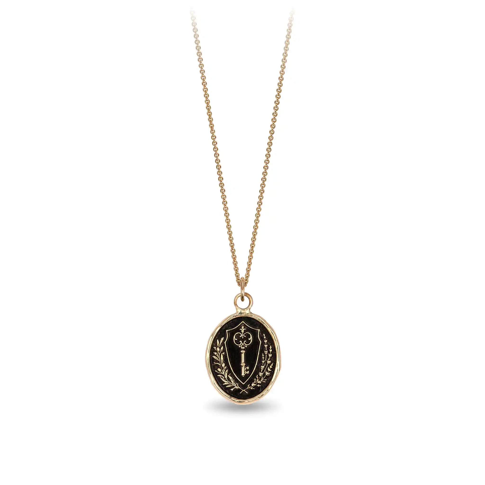 Inner Sanctum 14K Gold Talisman