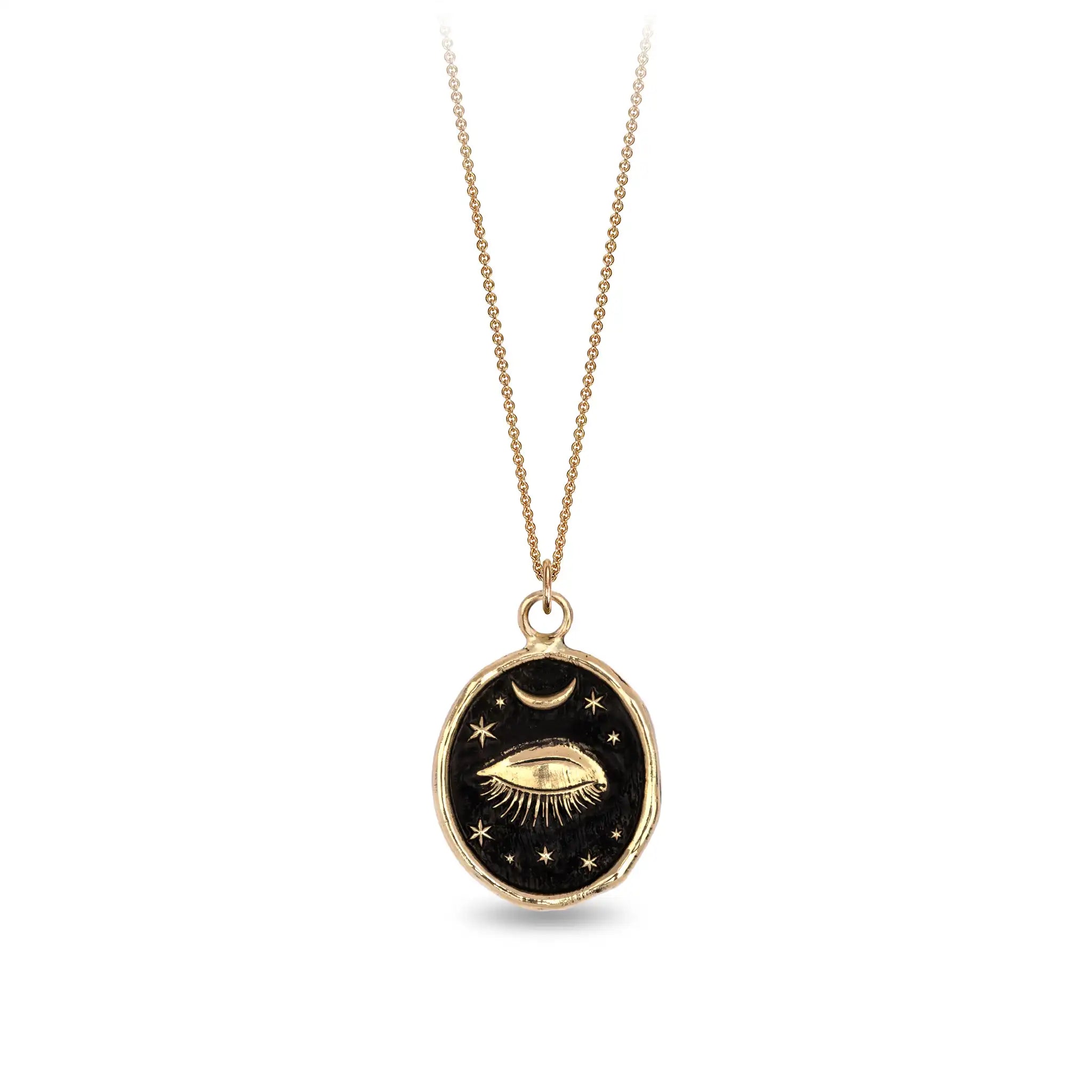 Inner Vision 14K Gold Talisman
