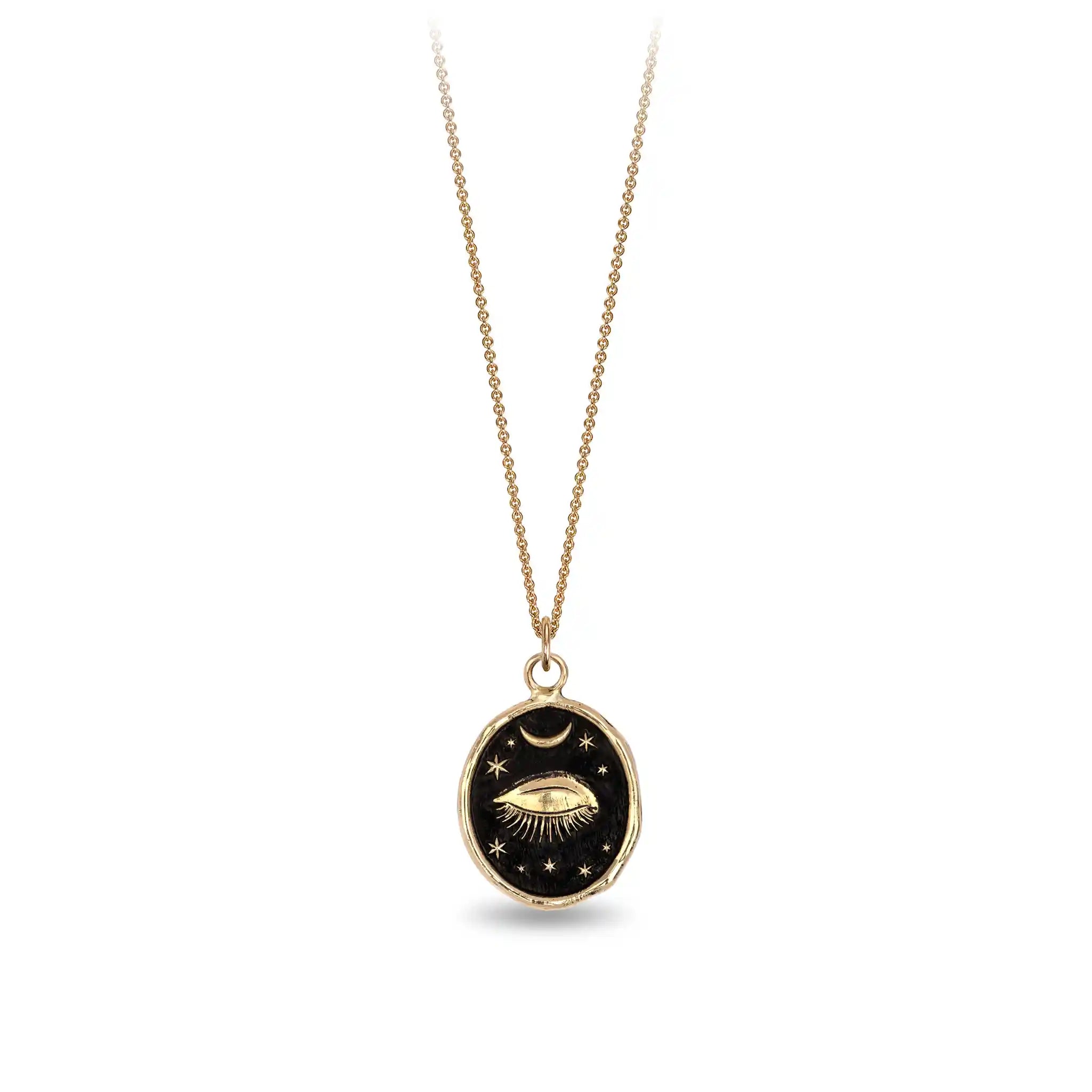Inner Vision 14K Gold Talisman