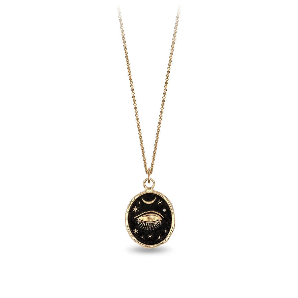 Inner Vision 14K Gold Talisman