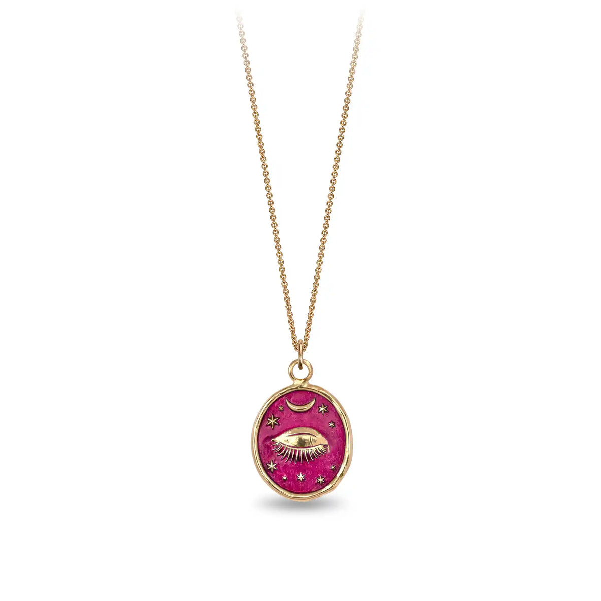 Inner Vision 14K Gold Talisman - True Colours