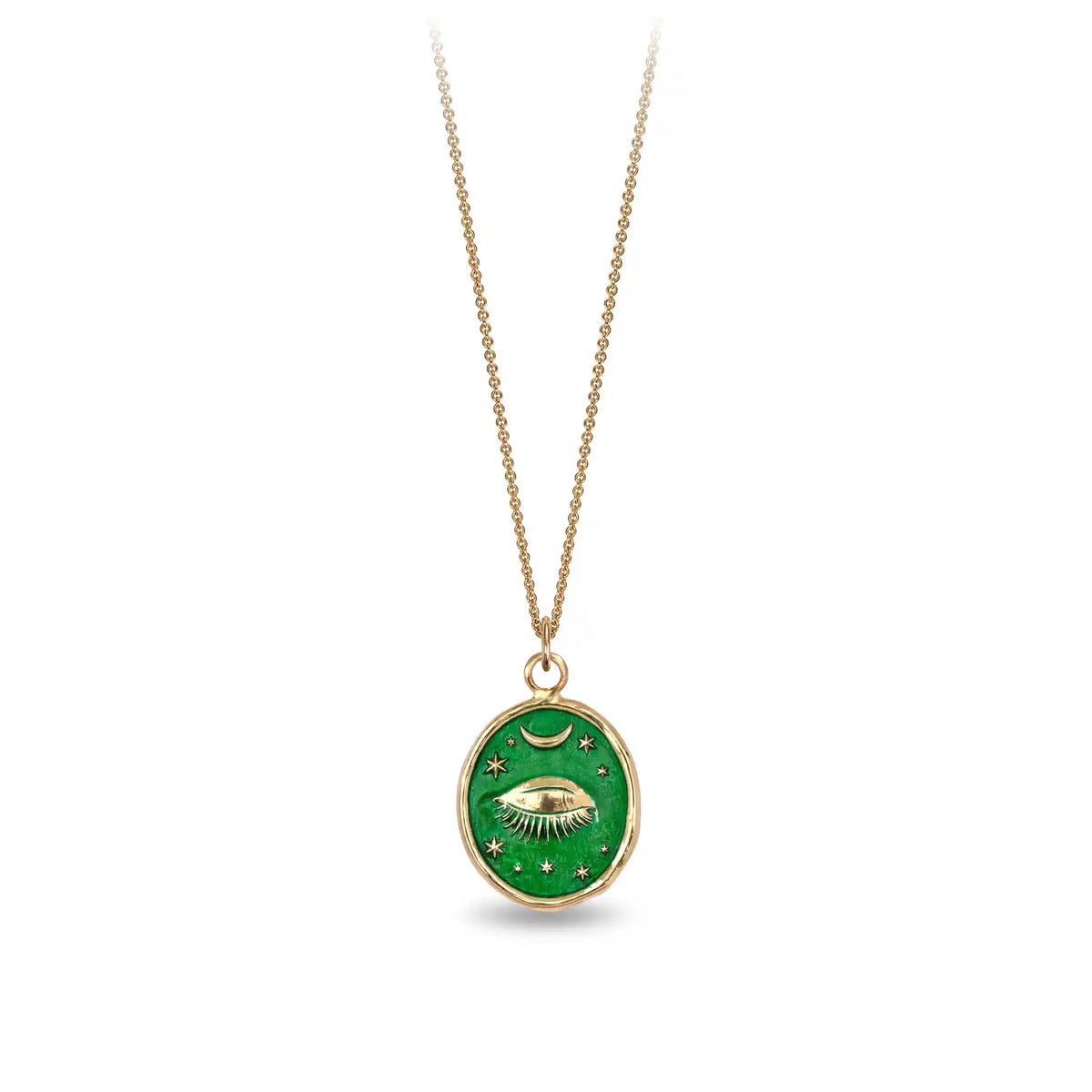 Inner Vision 14K Gold Talisman - True Colours
