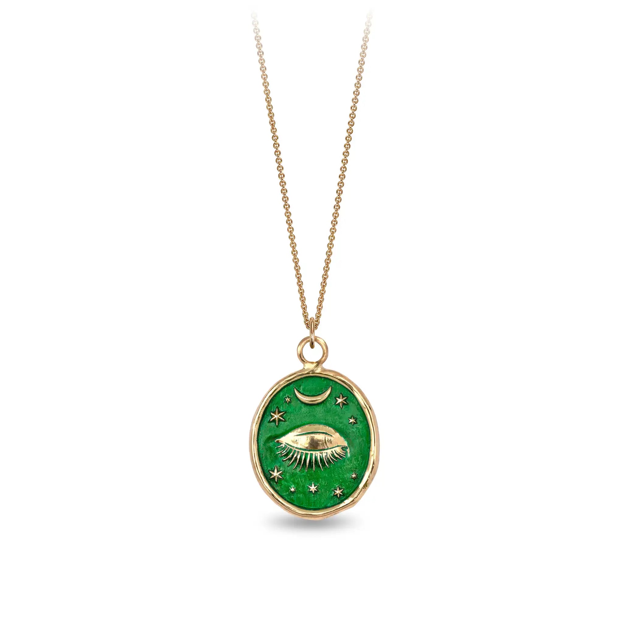 Inner Vision 14K Gold Talisman - True Colours