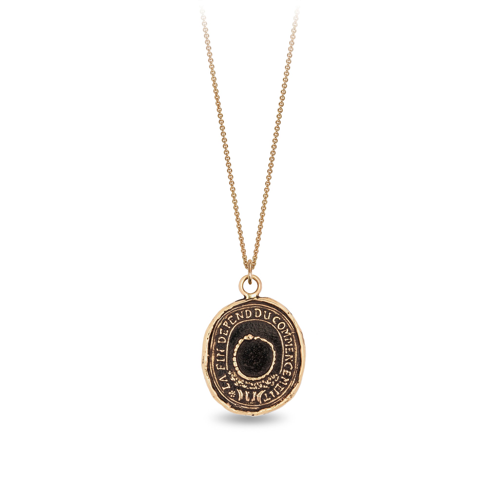 Knowledge 14K Gold Talisman