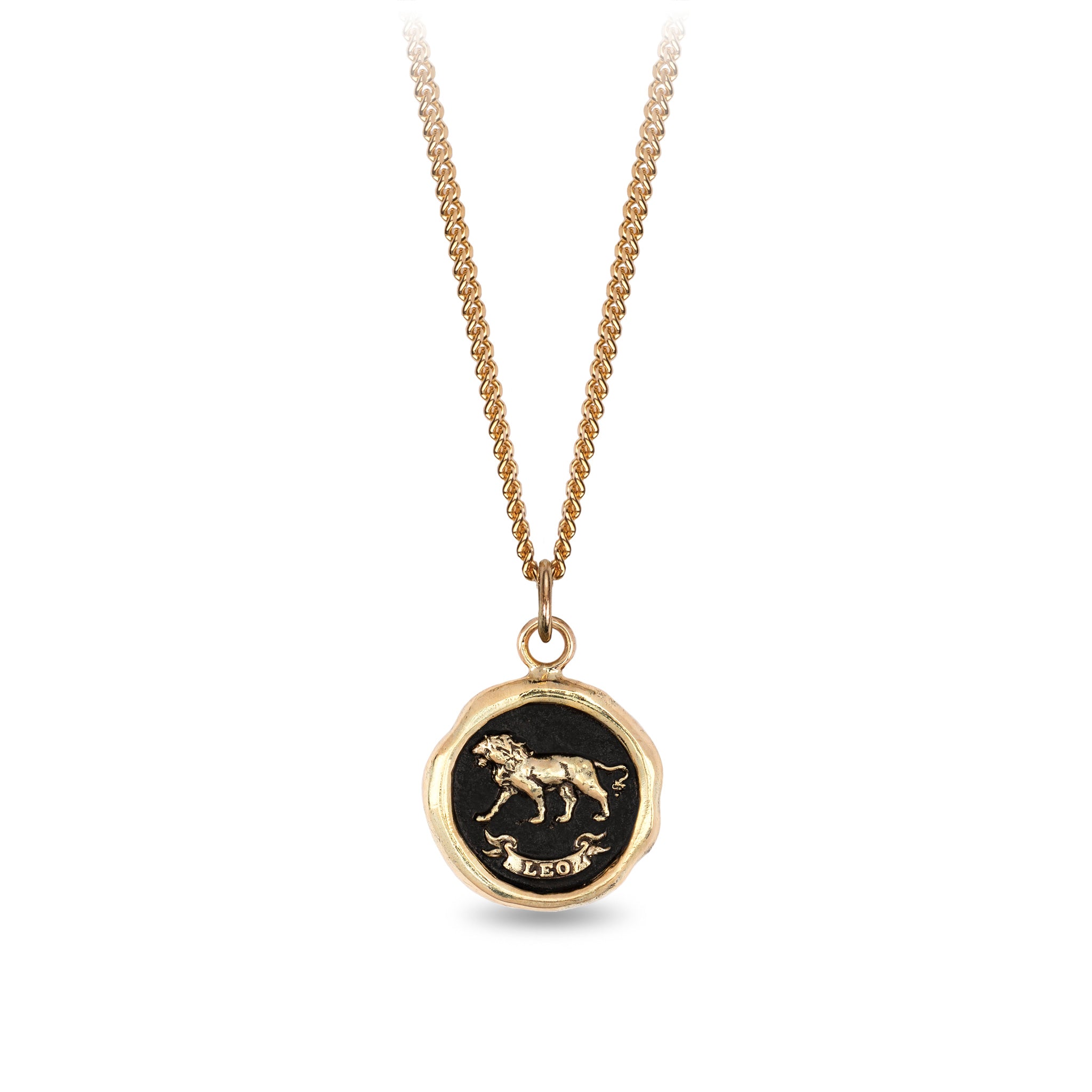 Leo 14K Gold Zodiac Talisman