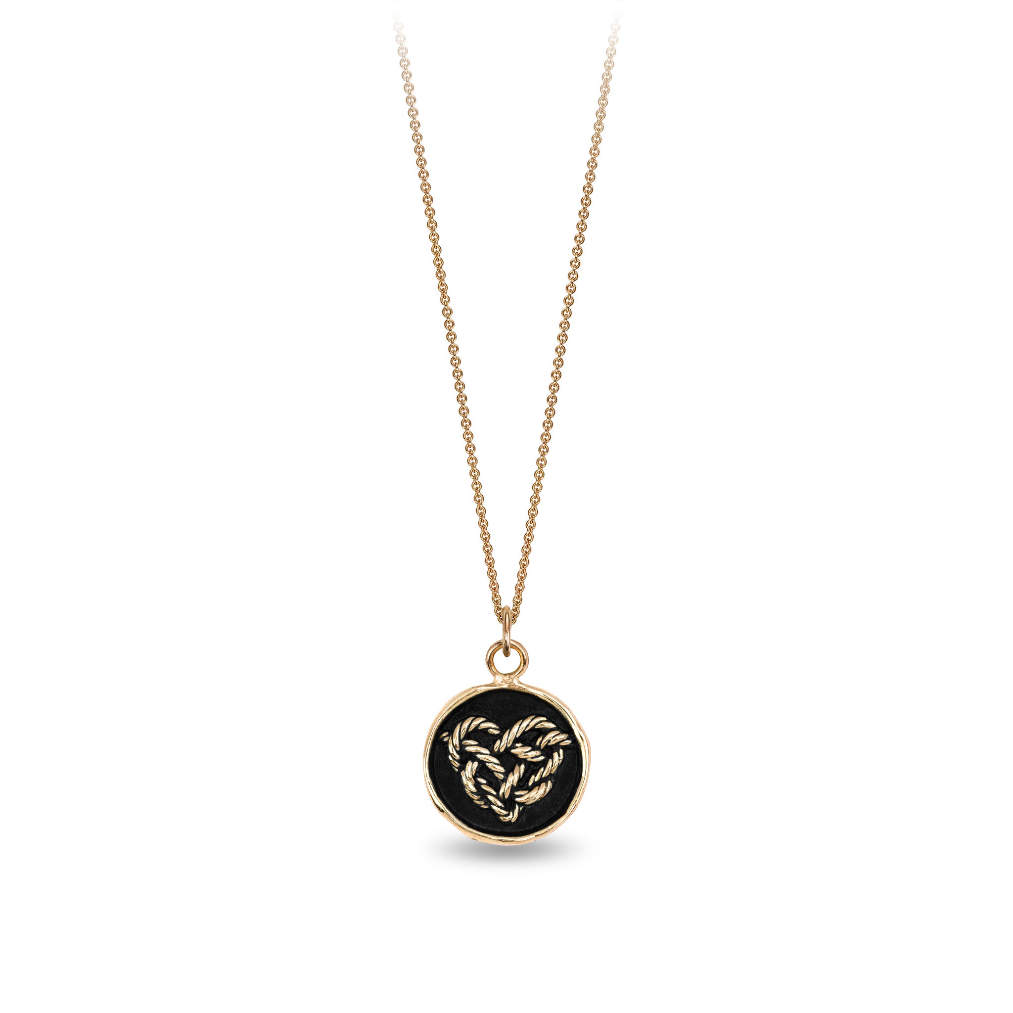 Love Knot 14K Gold Talisman