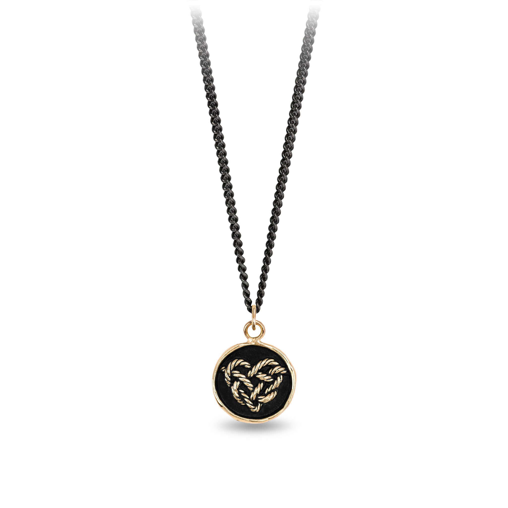 Love Knot 14K Gold Talisman