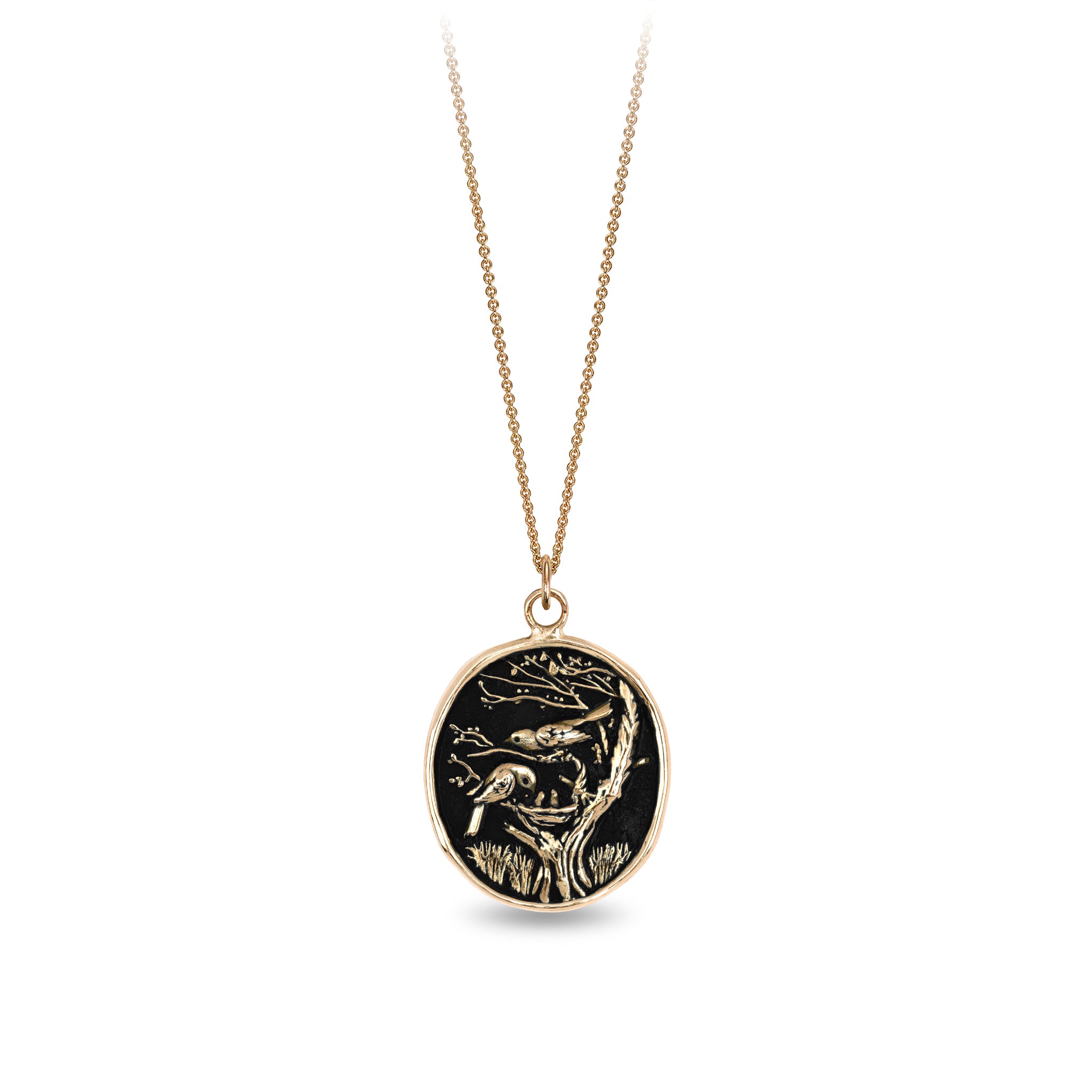 Love Makes a Home 14K Gold Talisman