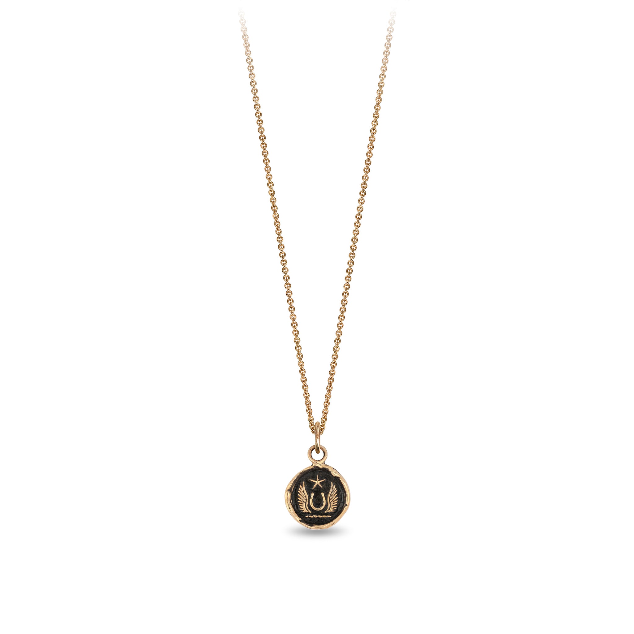 Luck & Protection 14K Gold Talisman