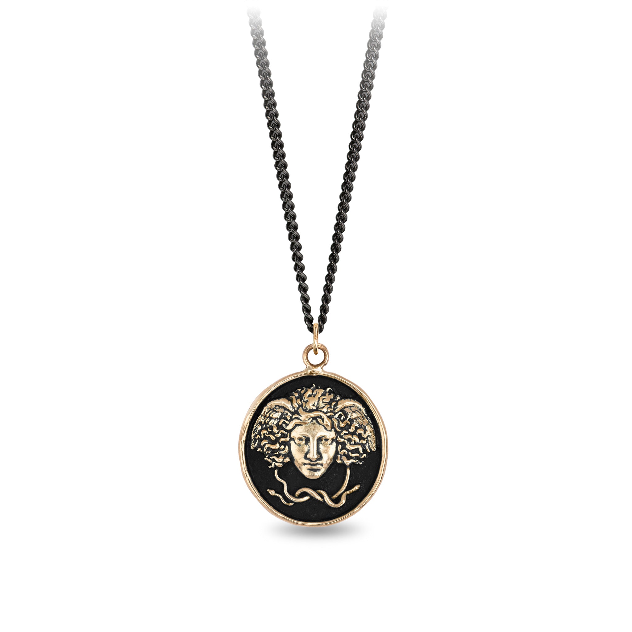 Medusa 14K Gold Talisman