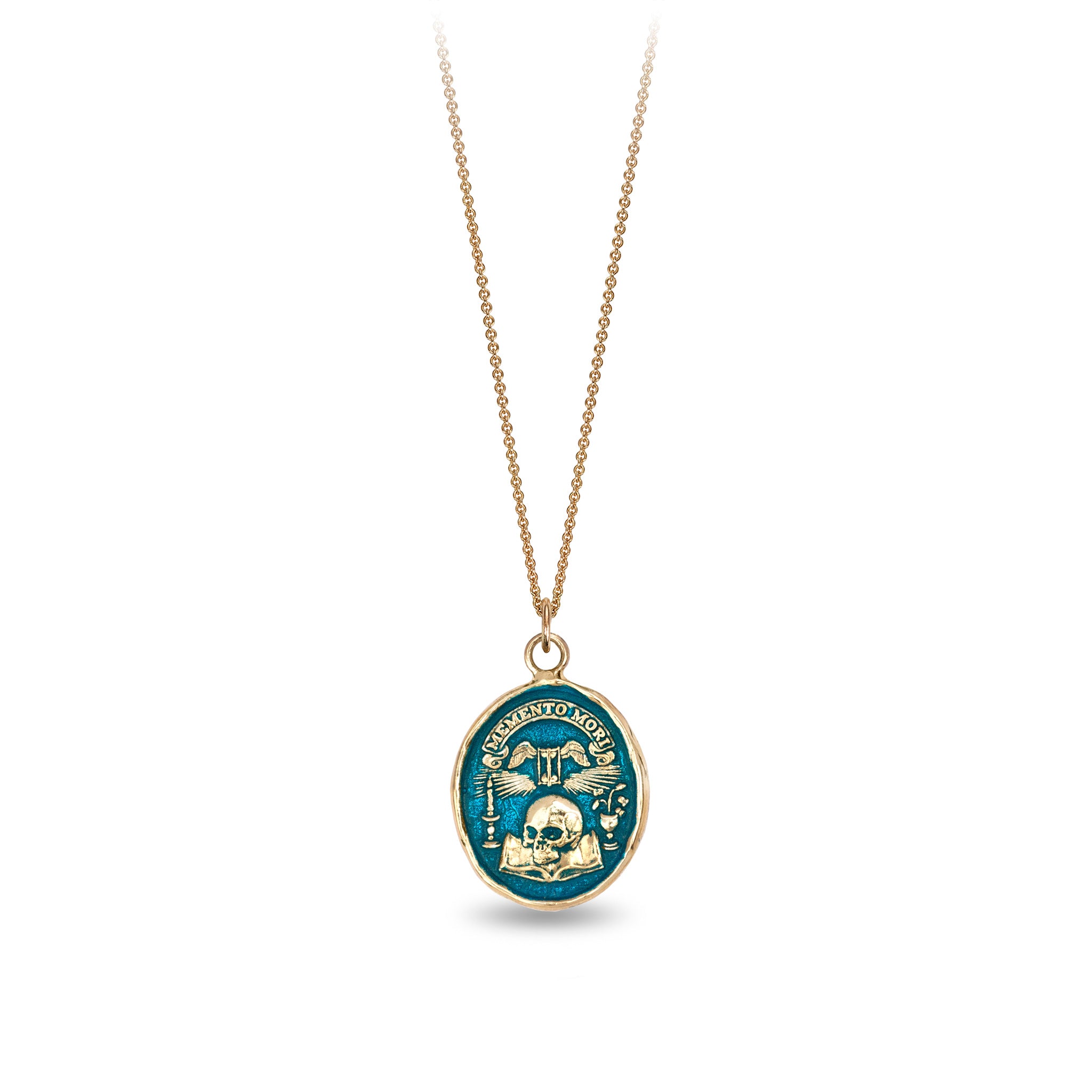 Memento Mori 14K Gold Talisman - True Colors