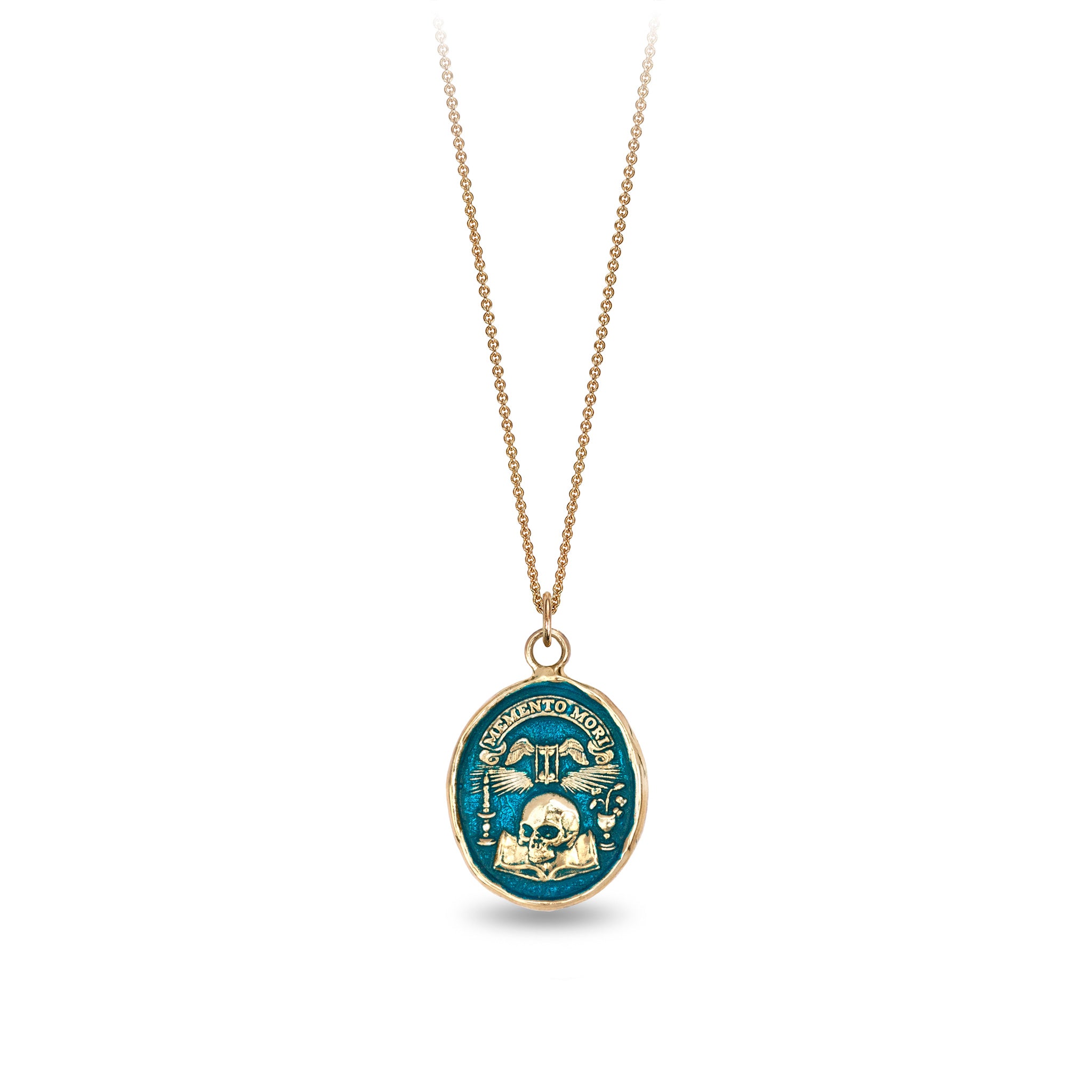 Memento Mori 14K Gold Talisman - True Colors