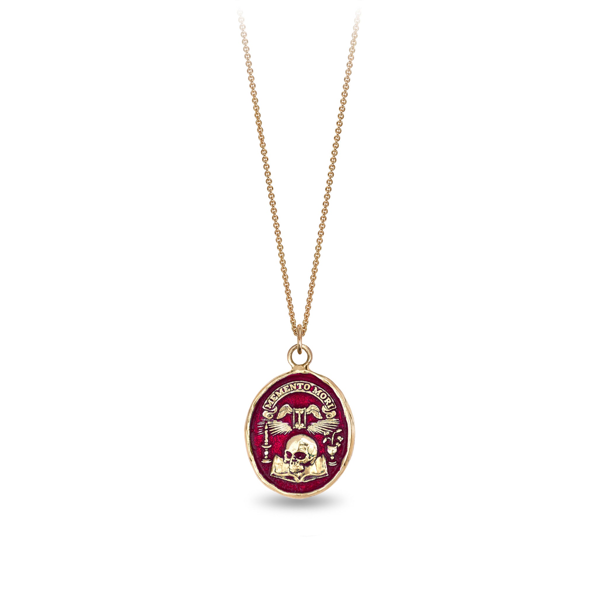 Memento Mori 14K Gold Talisman - True Colors