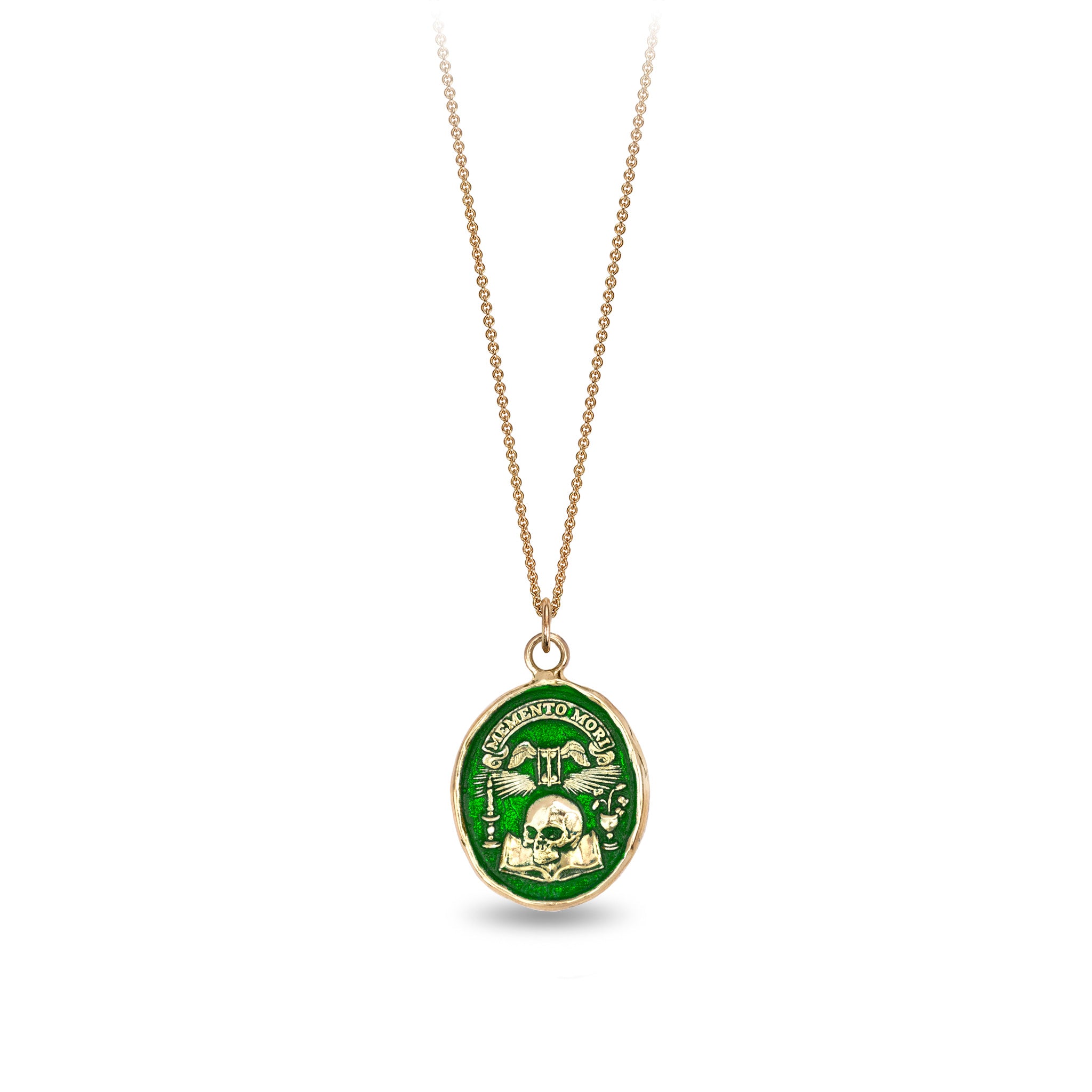 Memento Mori 14K Gold Talisman - True Colors