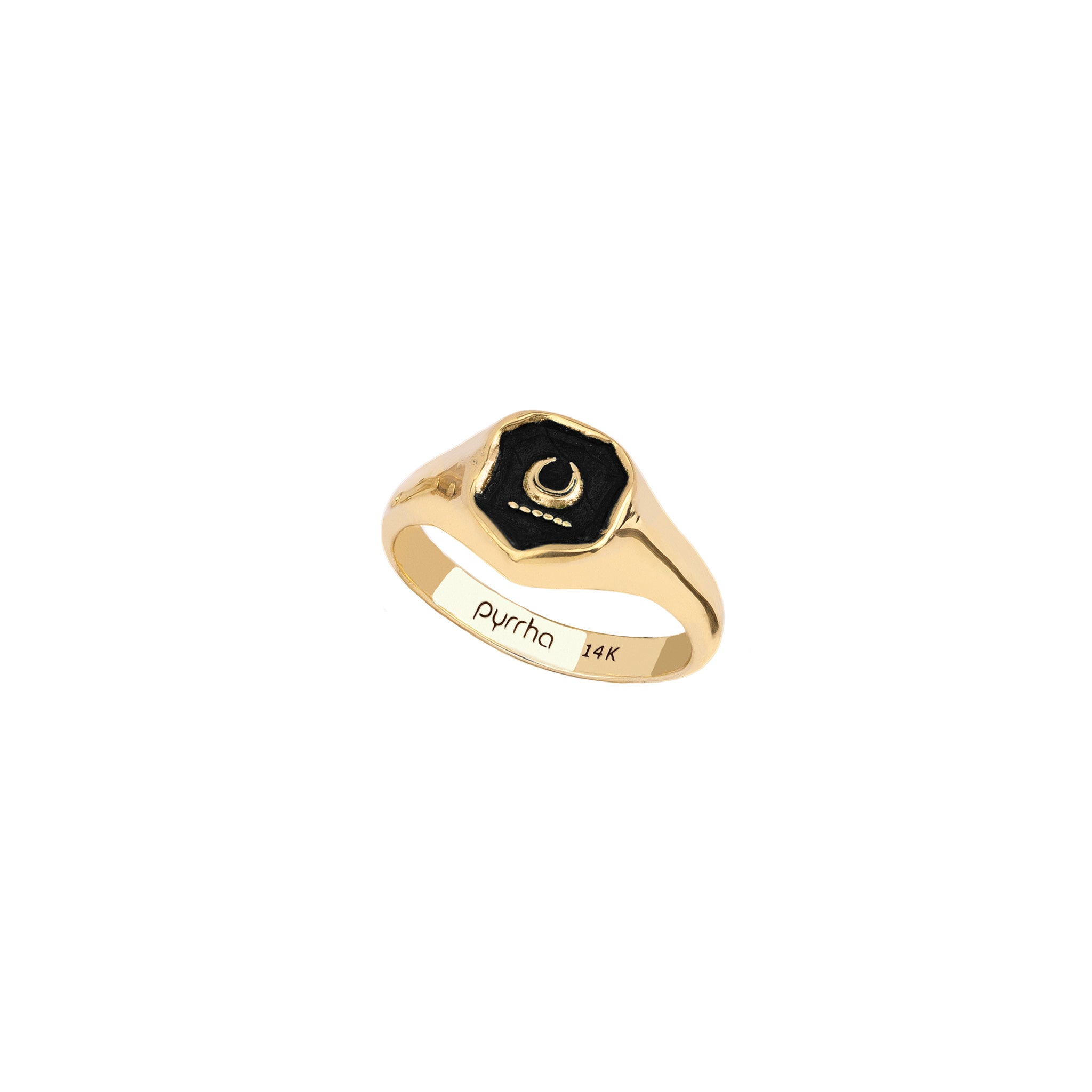 New Beginnings 14K Gold Signet Ring