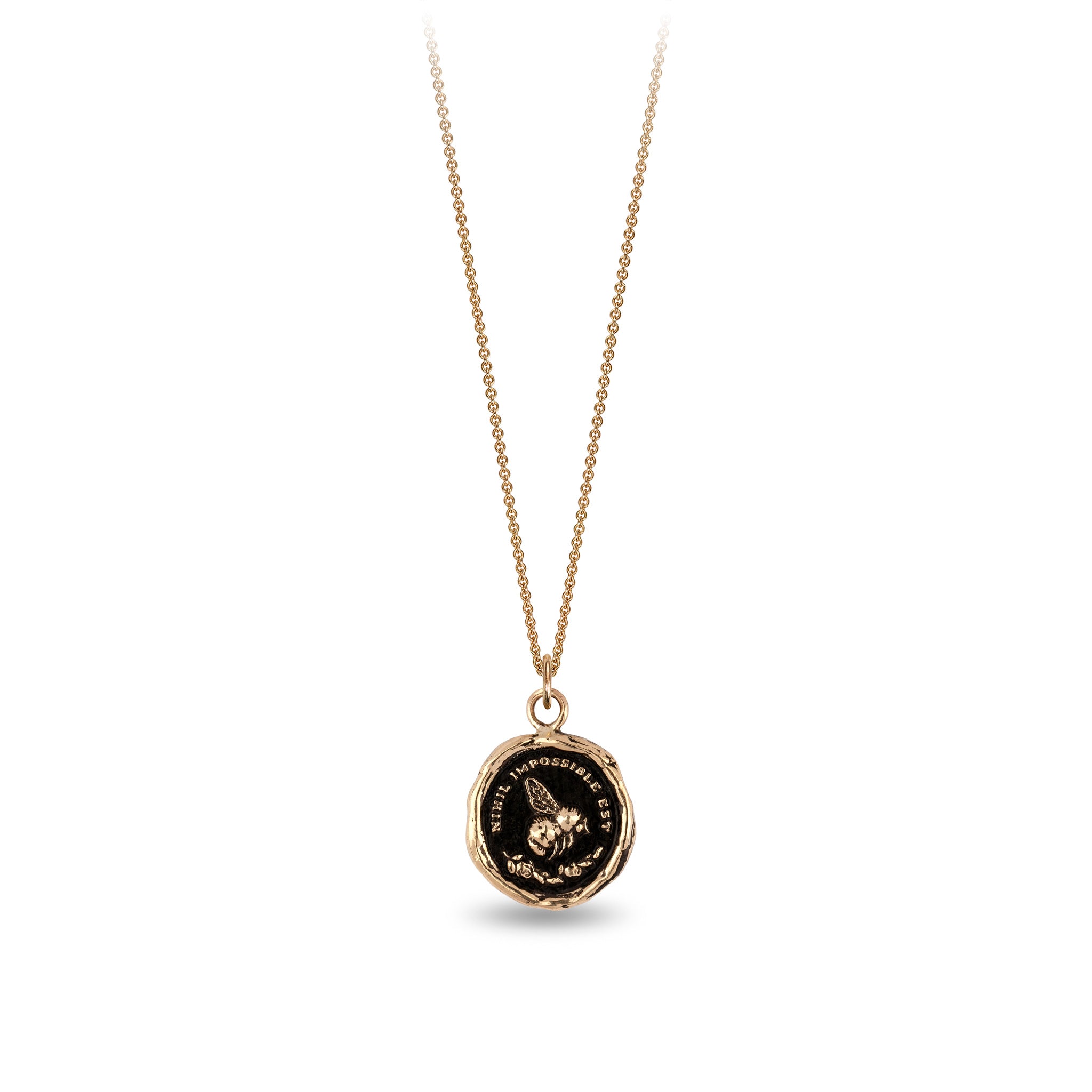 Nothing is Impossible 14K Gold Talisman