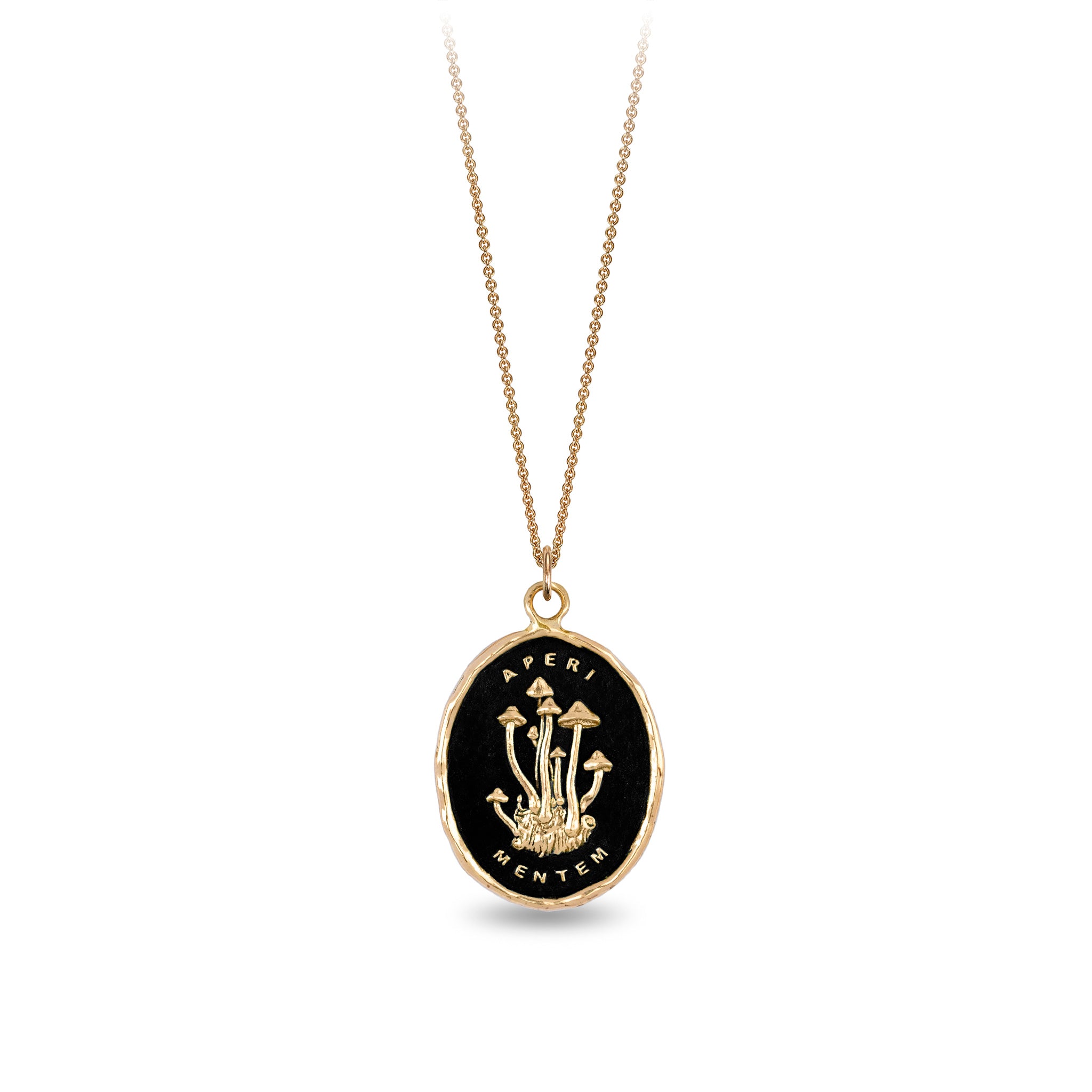 Open Your Mind 14K Gold Talisman