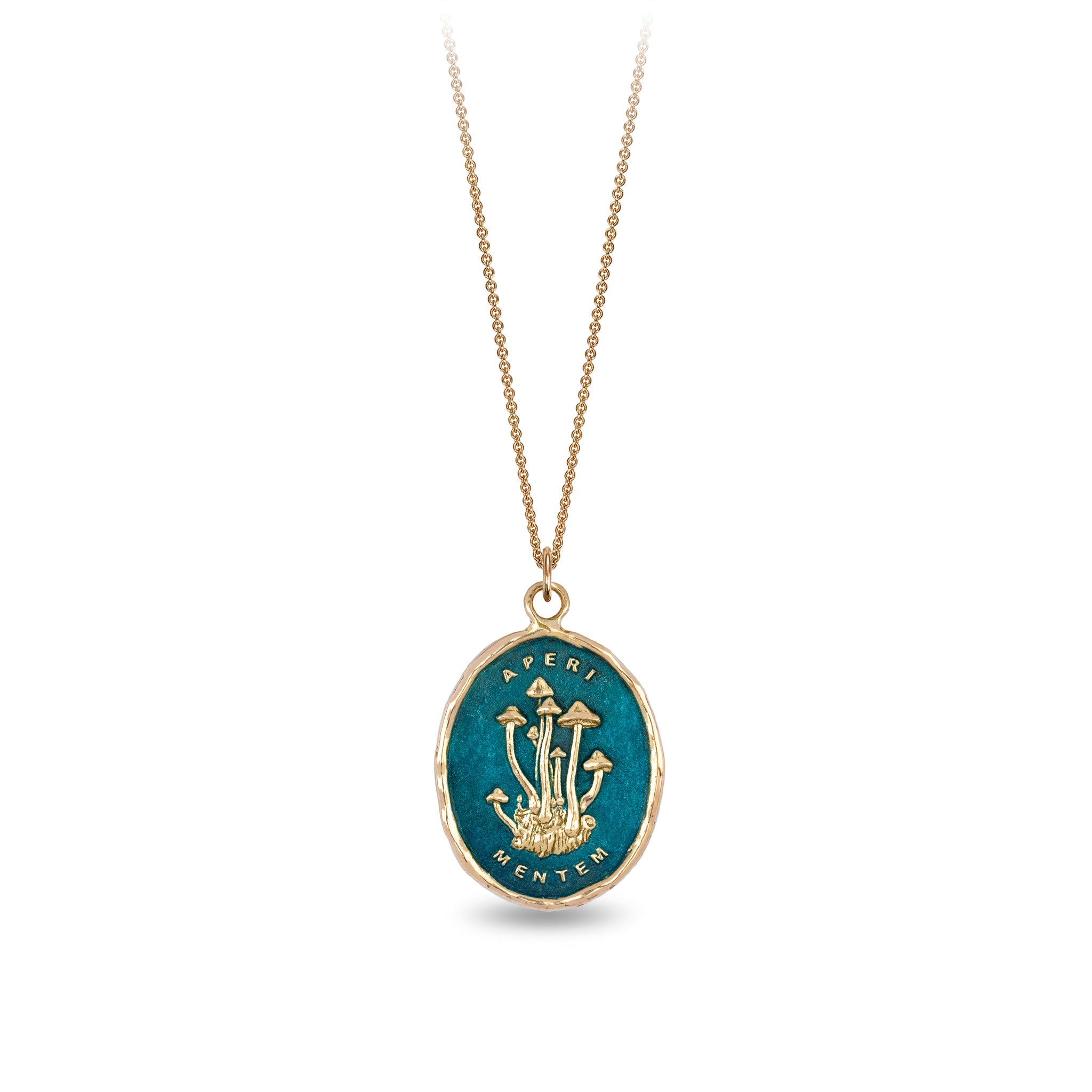 Open Your Mind 14K Gold Talisman - True Colors