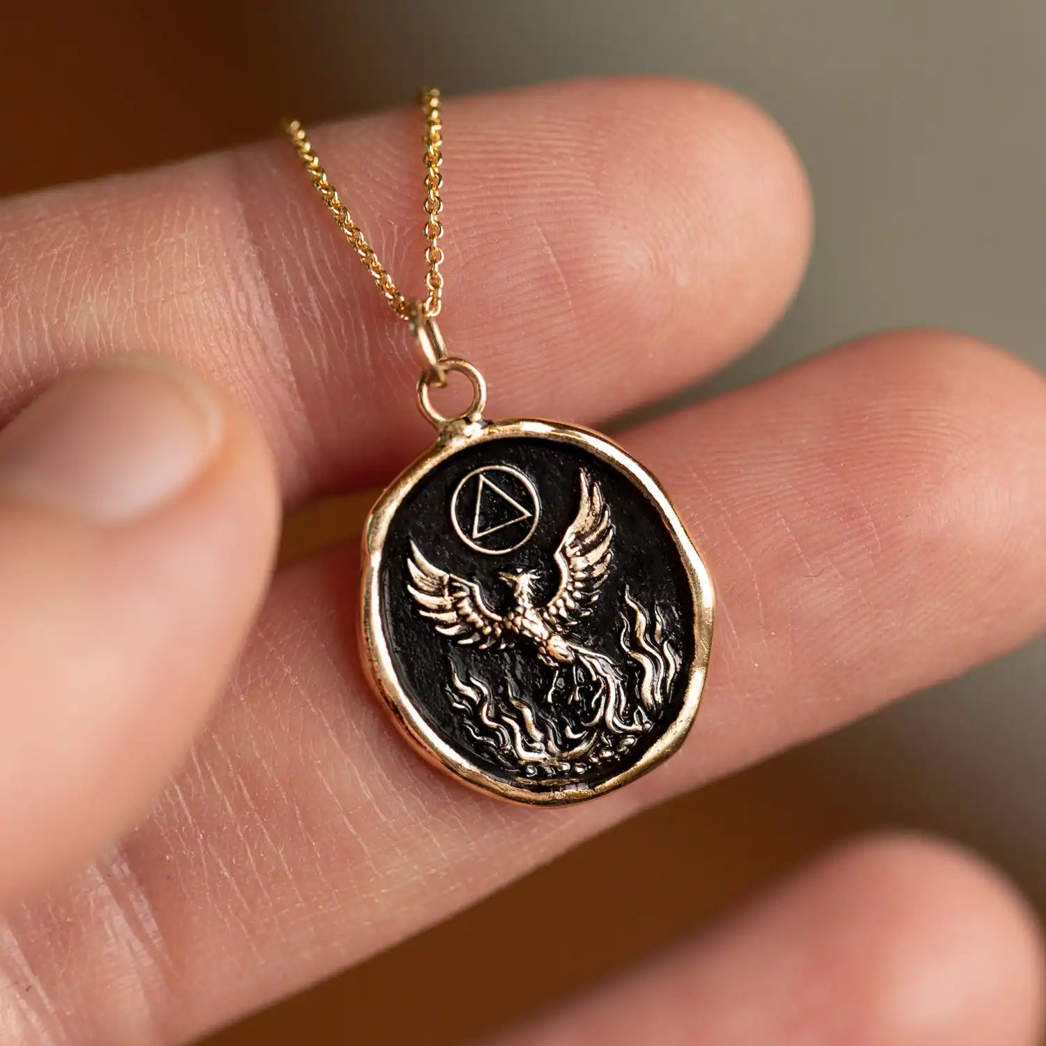 Recovery 14K Gold Talisman