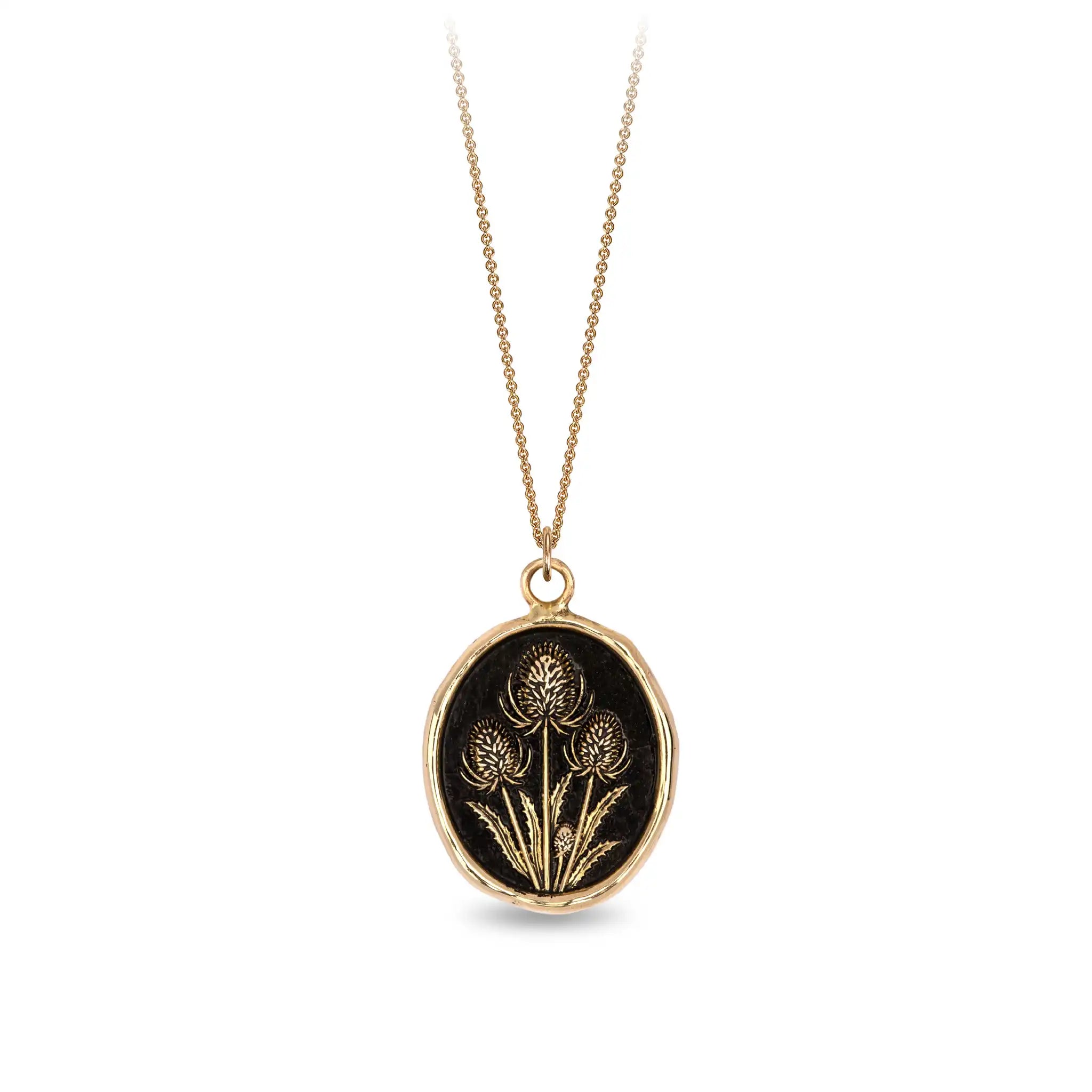 Resilience 14K Gold Talisman