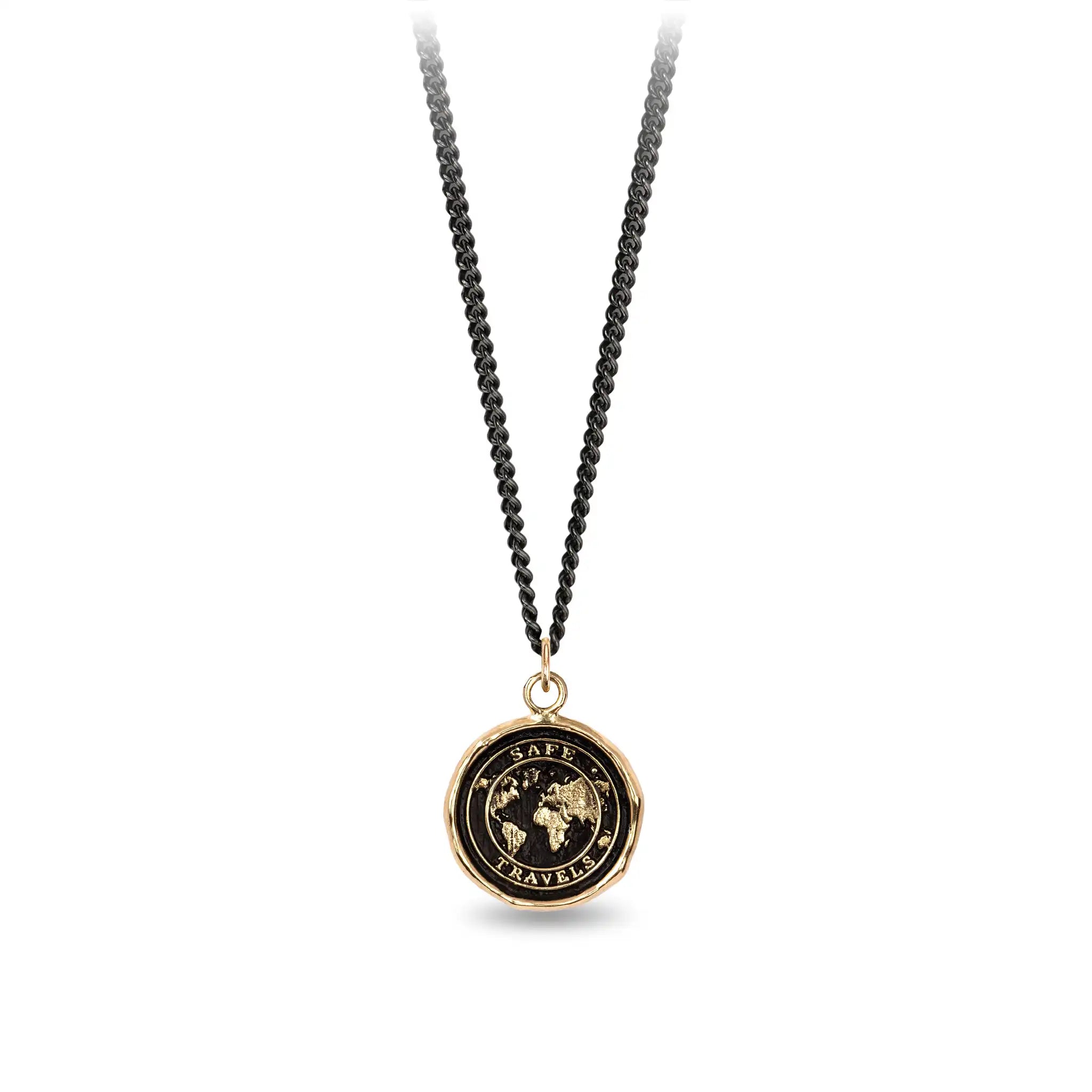 Safe Travels 14K Gold Talisman