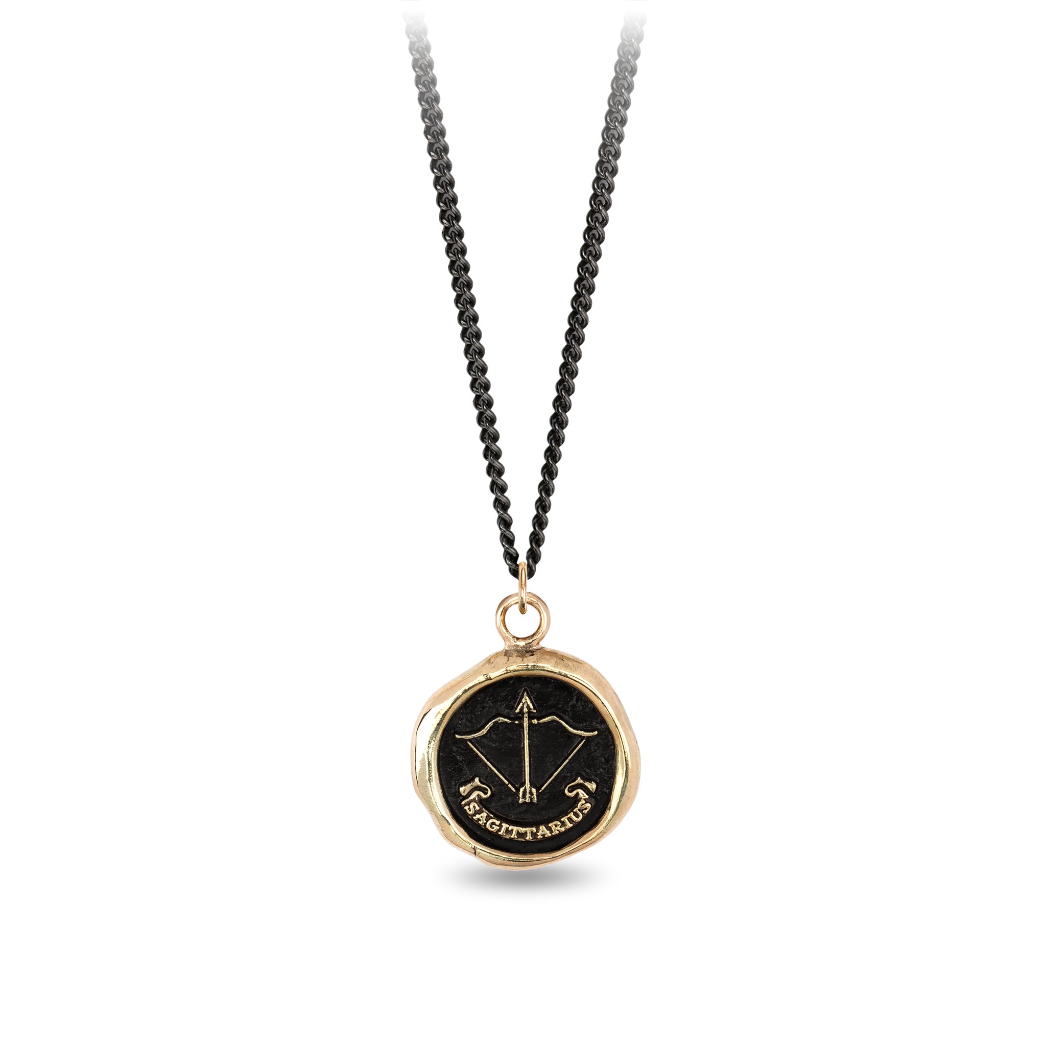 Sagittarius 14K Gold Zodiac Talisman