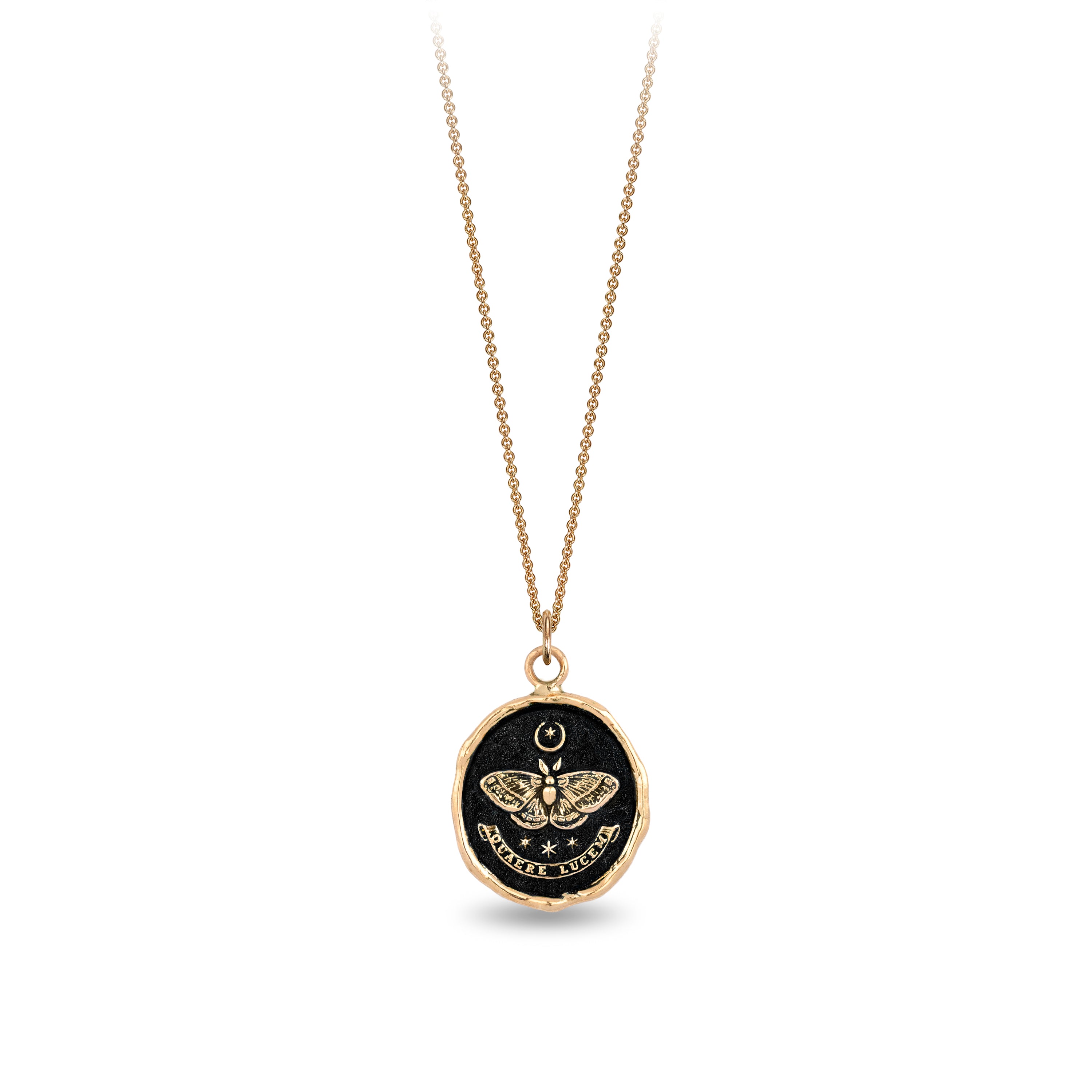 Seek the Light 14K Gold Talisman