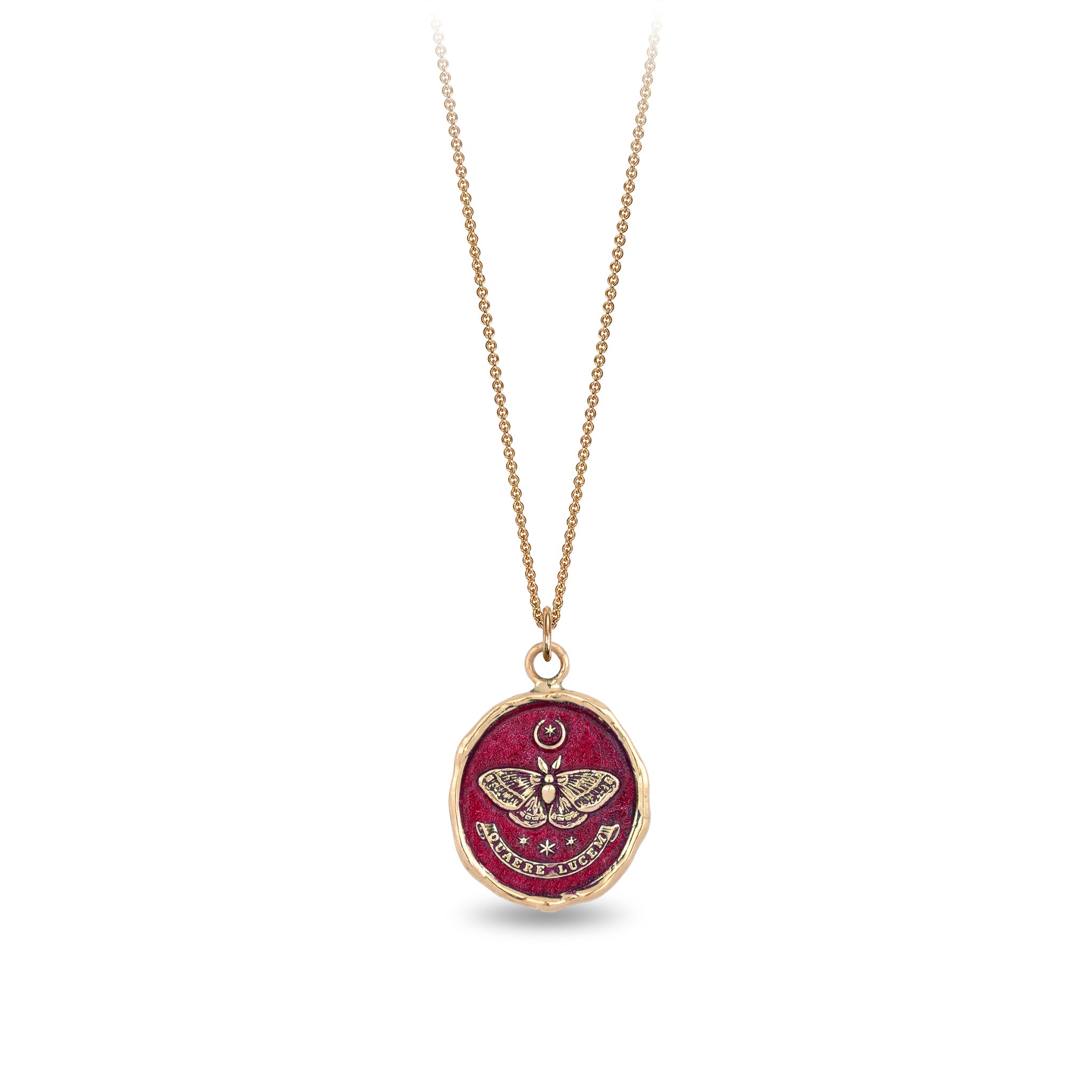 Seek the Light 14K Gold Talisman - True Colors