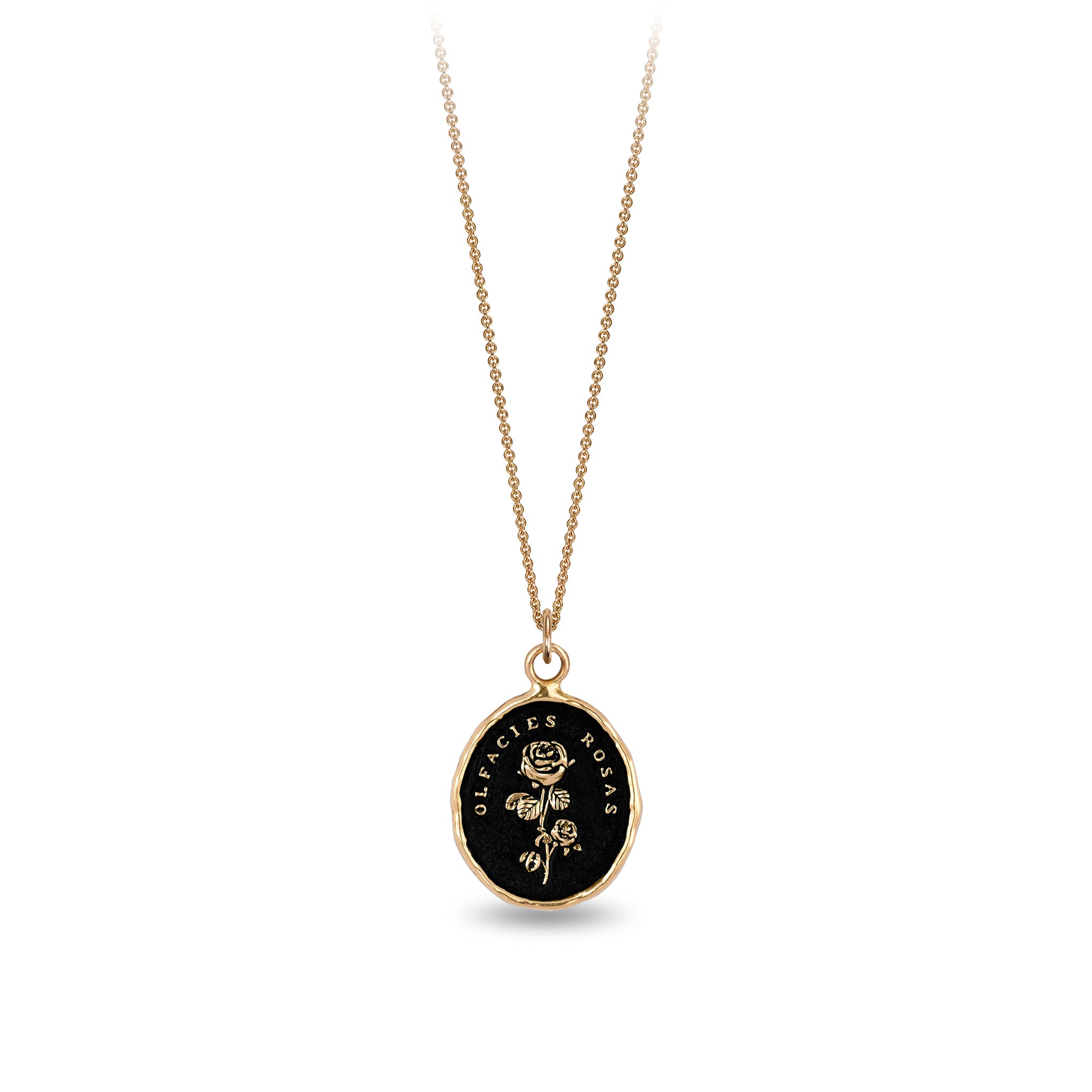 Slow Down 14K Gold Talisman